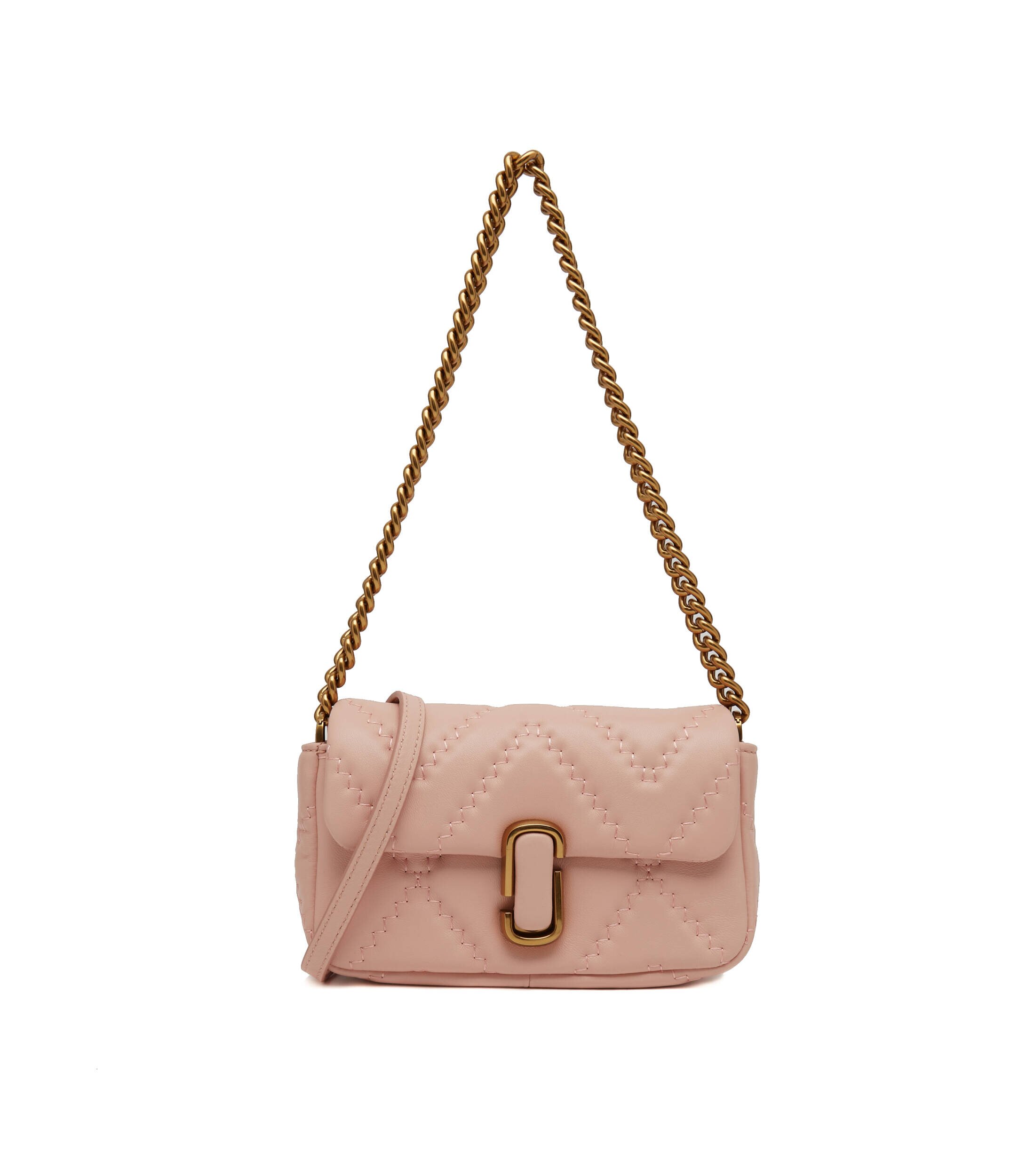 Marc Jacobs De piele geantă pe umăr The Quilted Leather J Marc Mini