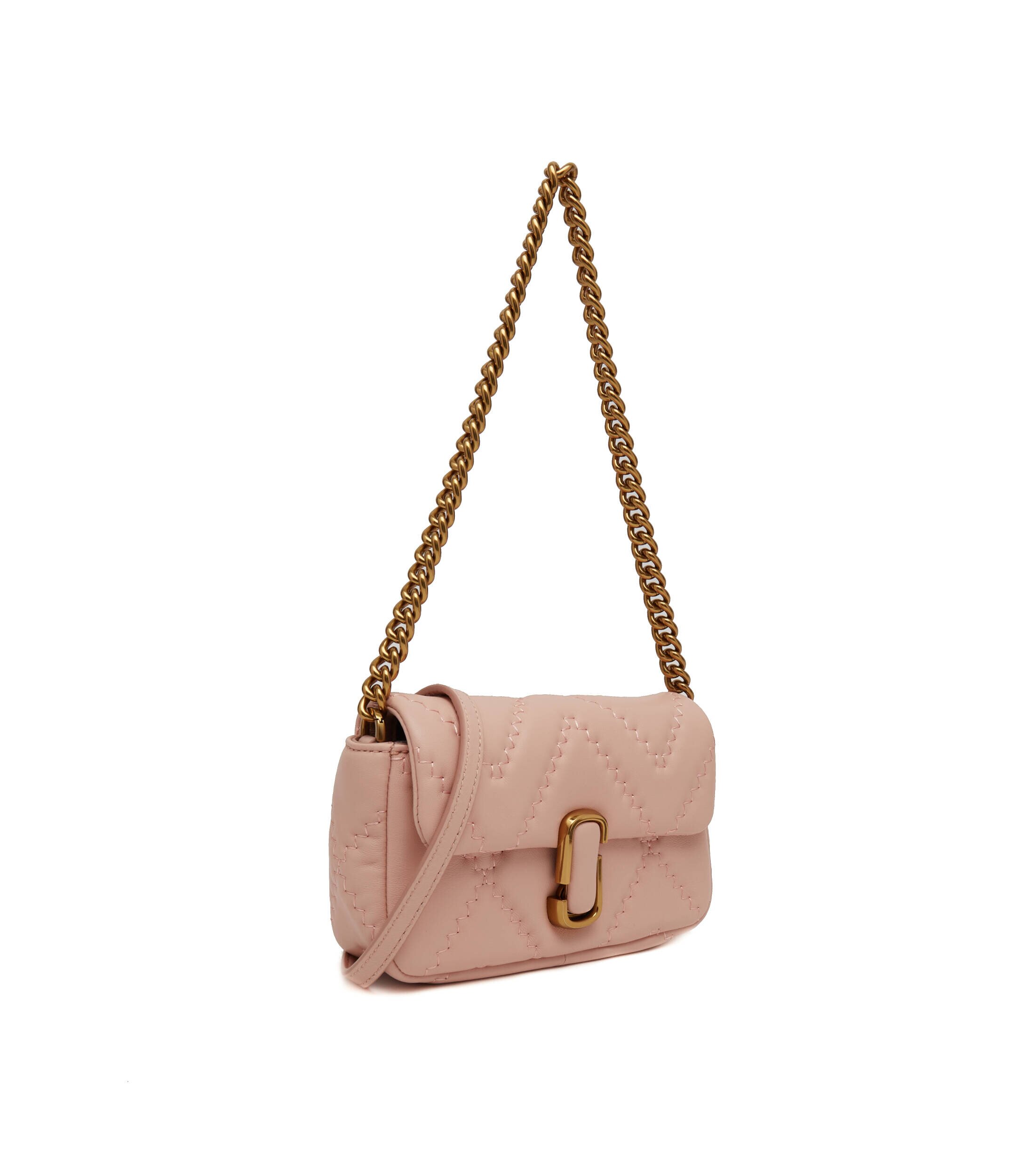 Marc Jacobs De piele geantă pe umăr The Quilted Leather J Marc Mini