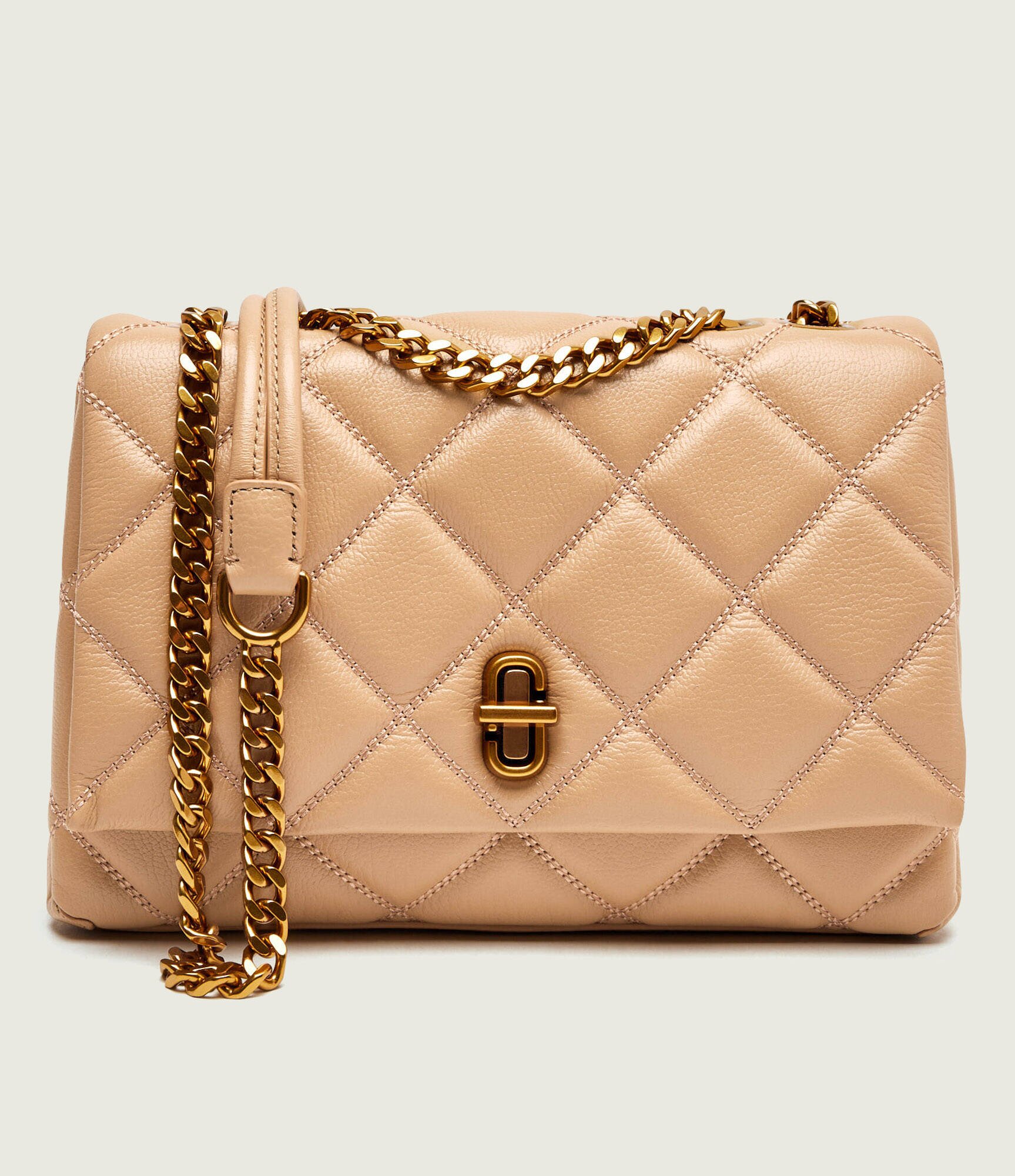Marc Jacobs De piele geantă pe umăr THE SLIM DUAL CHAIN SHOULDER