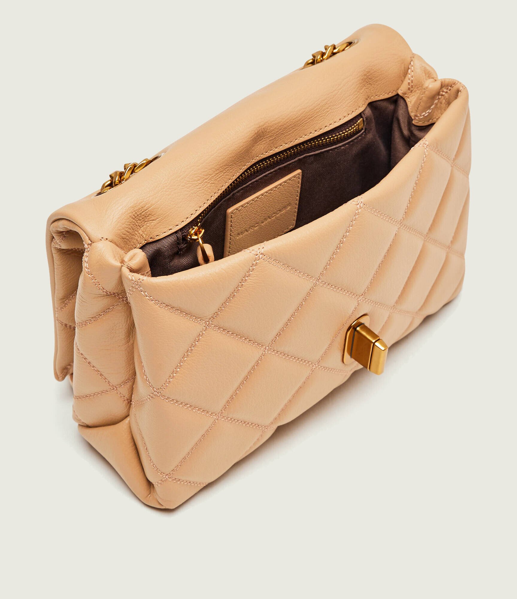 Marc Jacobs De piele geantă pe umăr THE SLIM DUAL CHAIN SHOULDER