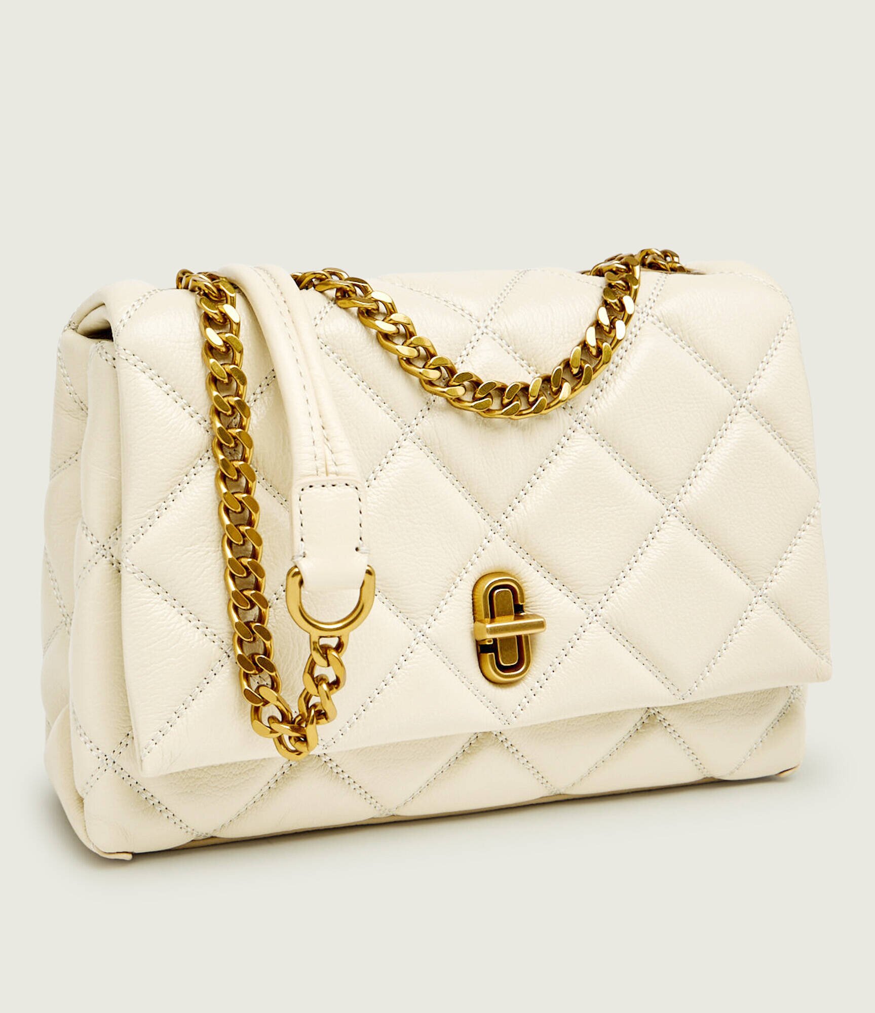 Marc Jacobs De piele geantă pe umăr THE SLIM DUAL CHAIN SHOULDER