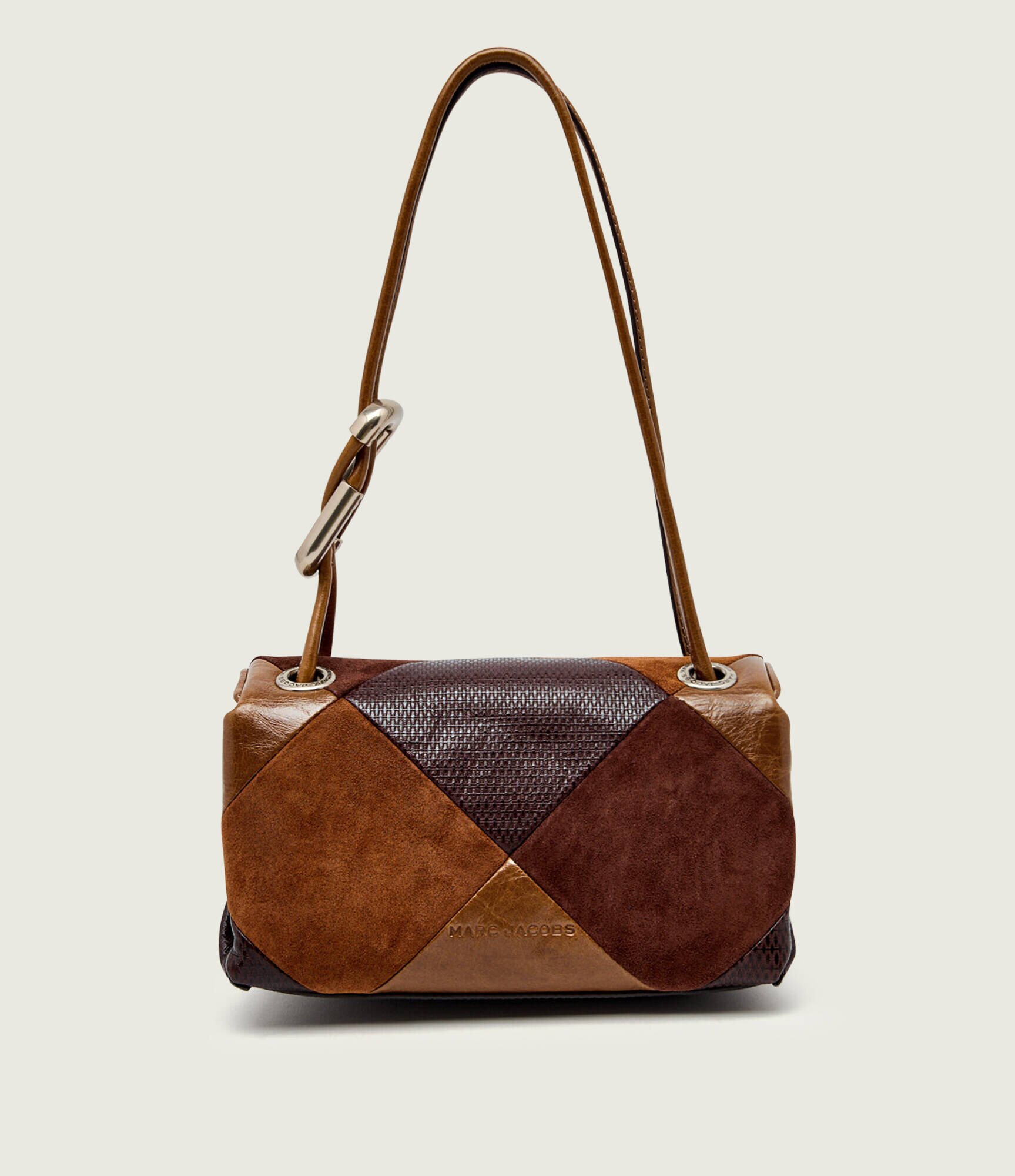Marc Jacobs De piele geantă pe umăr The Suede Patchwork Mini Dual | piele întoarsă