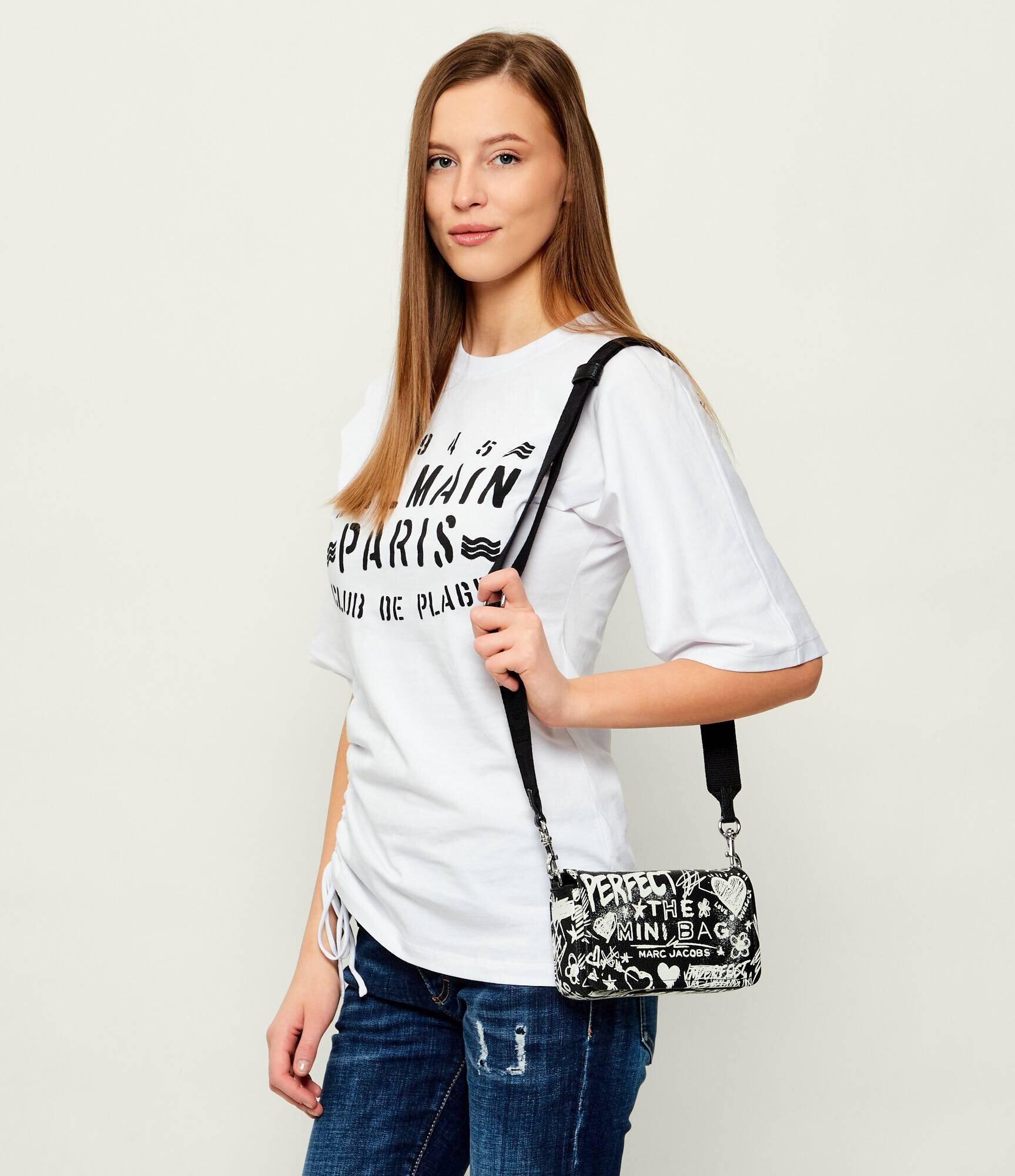 Marc Jacobs De piele geantă poștaș The Mini Bag