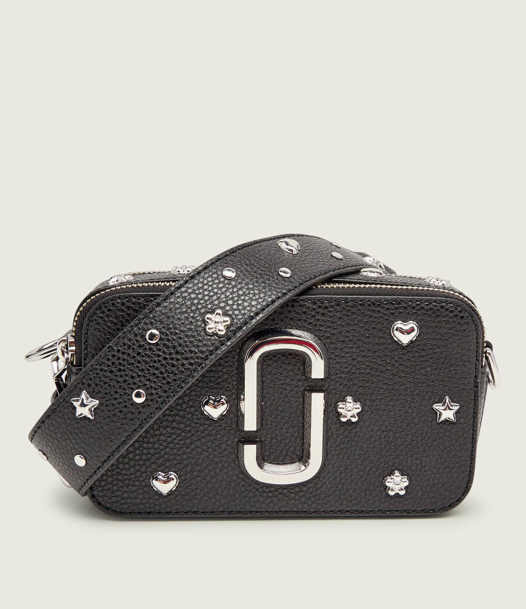 Marc Jacobs De piele geantă poștaș The Mini Icon Stud Snapshot