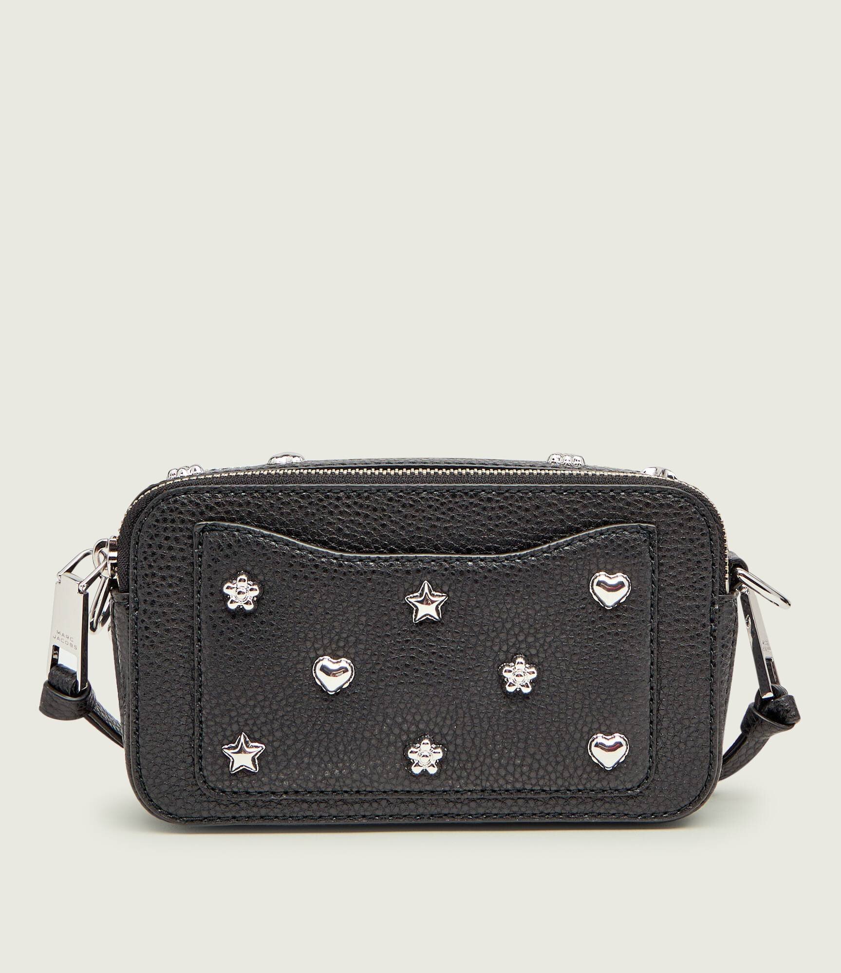 Marc Jacobs De piele geantă poștaș The Mini Icon Stud Snapshot