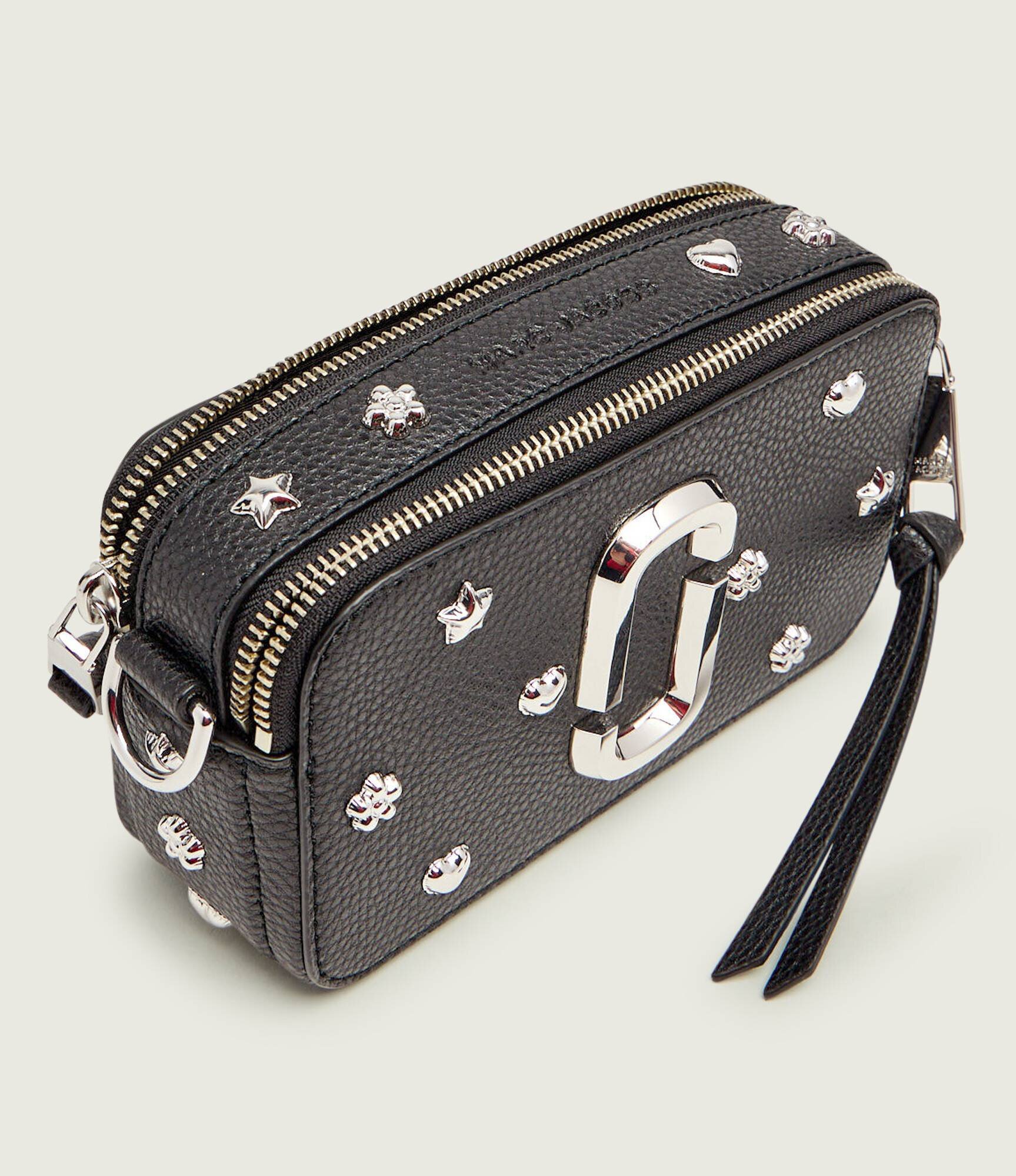 Marc Jacobs De piele geantă poștaș The Mini Icon Stud Snapshot