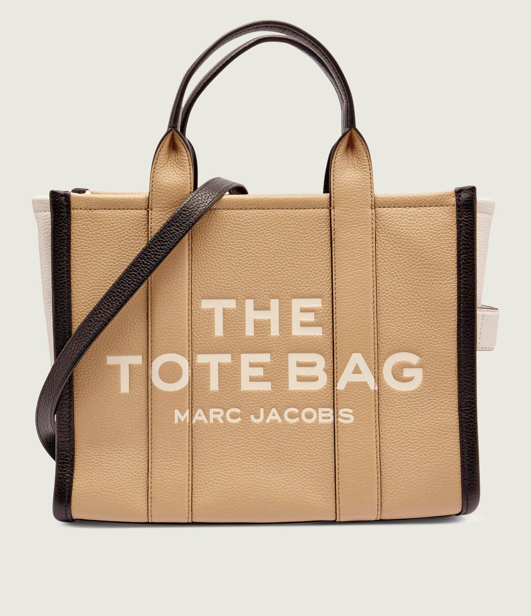 Marc Jacobs De piele geantă shopper The Colorblock Medium Tote Bag