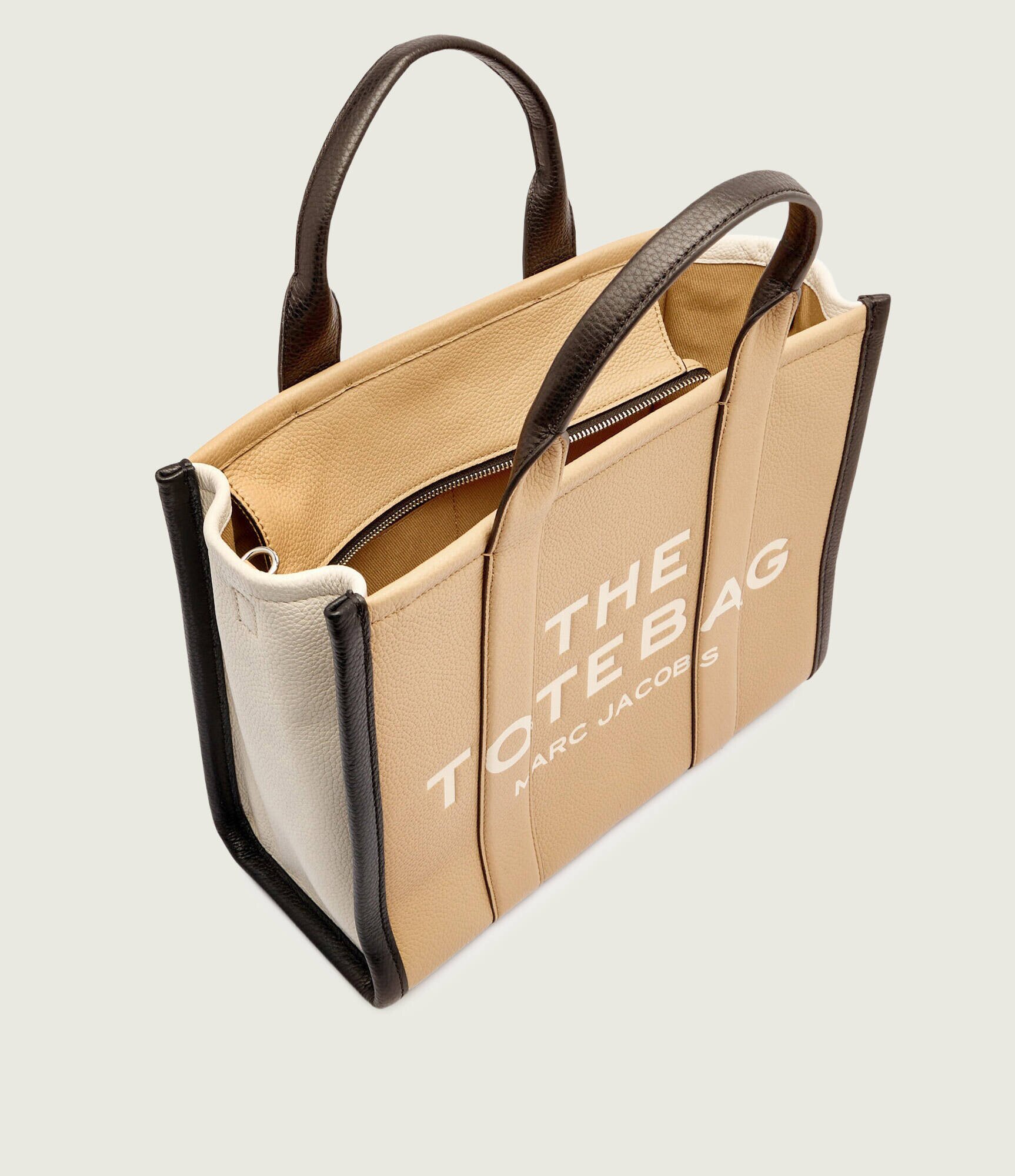 Marc Jacobs De piele geantă shopper The Colorblock Medium Tote Bag