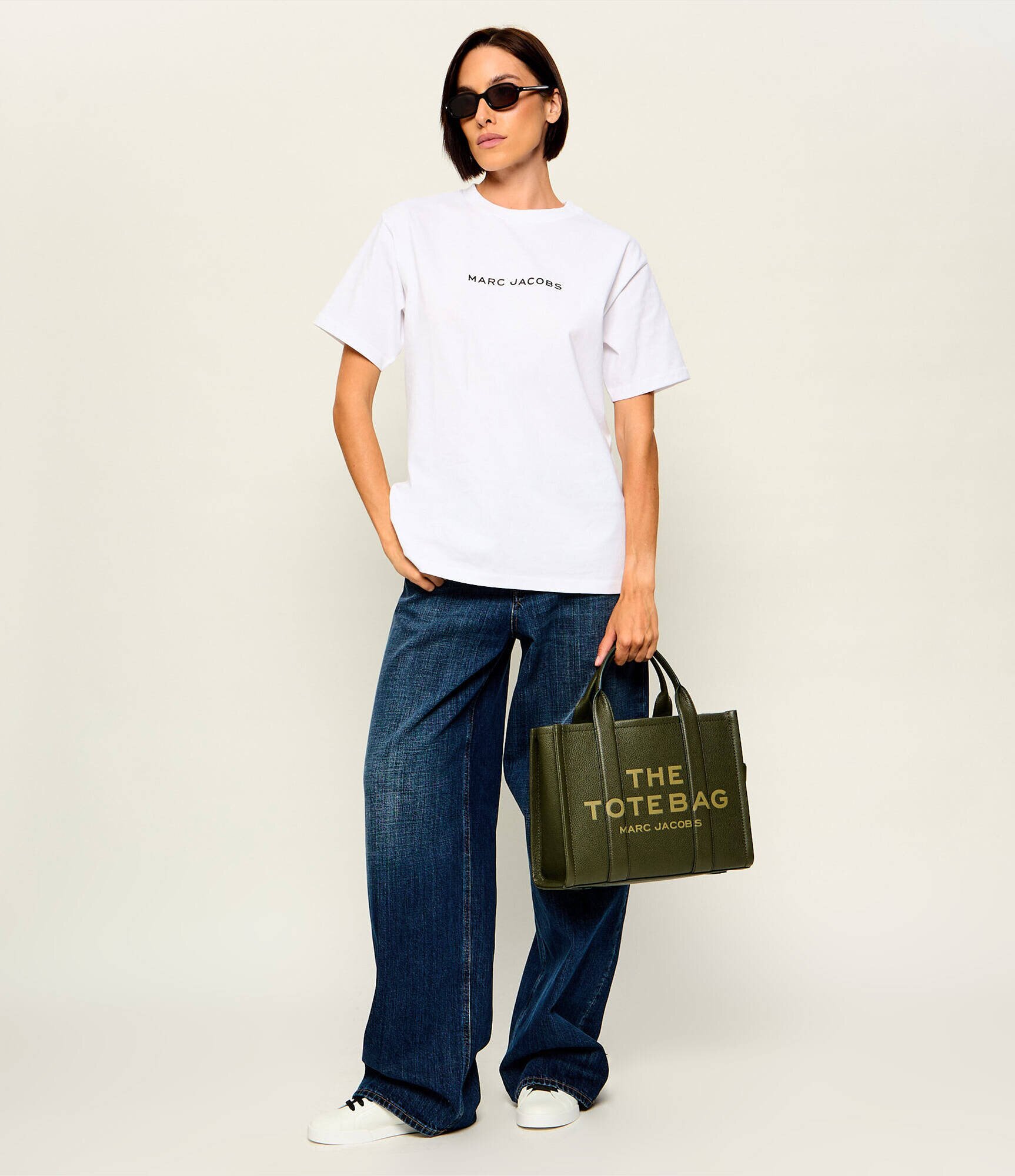 Marc Jacobs De piele geantă shopper The Leather Medium Tote