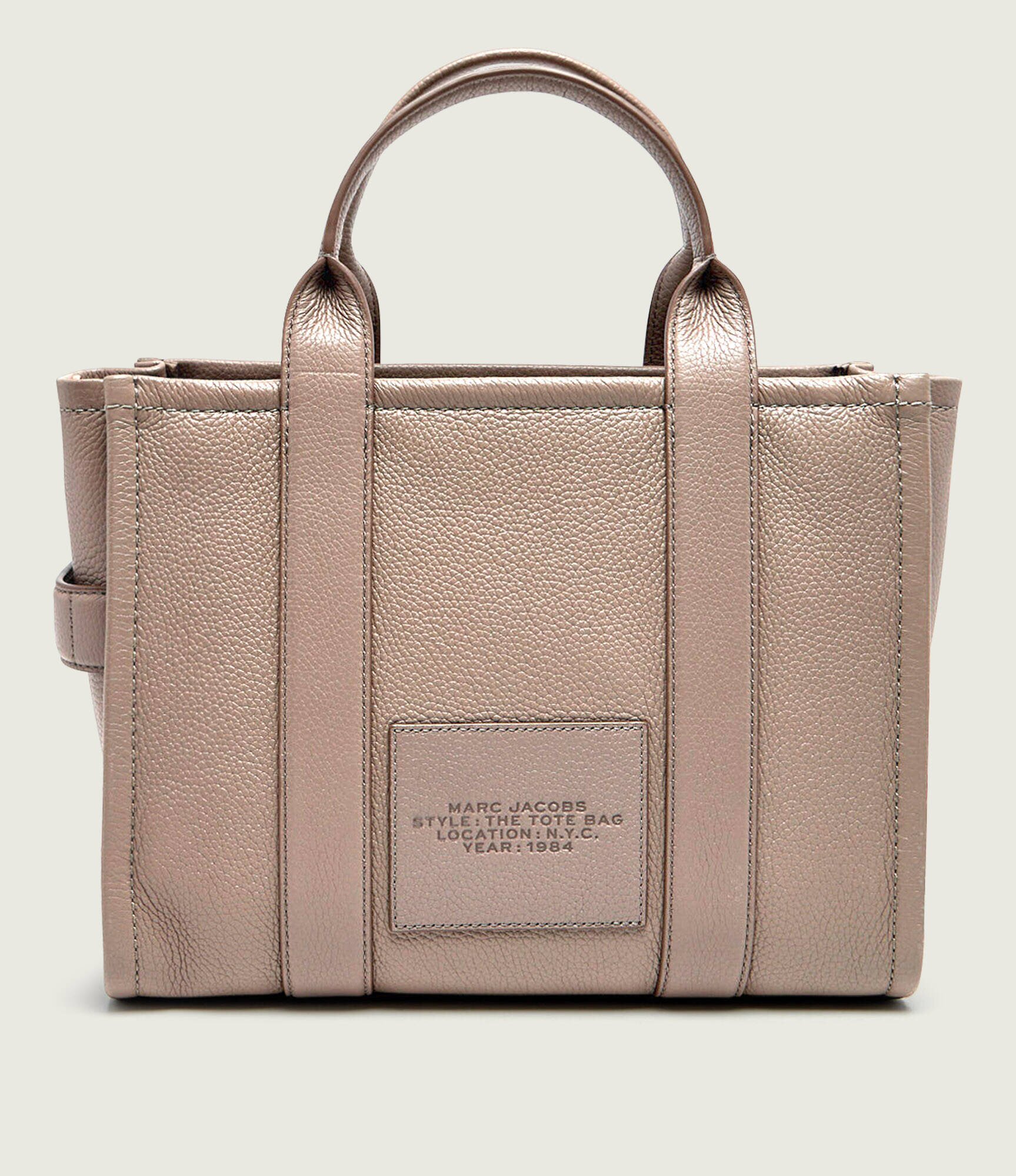 Marc Jacobs De piele geantă shopper THE LEATHER MEDIUM TOTE
