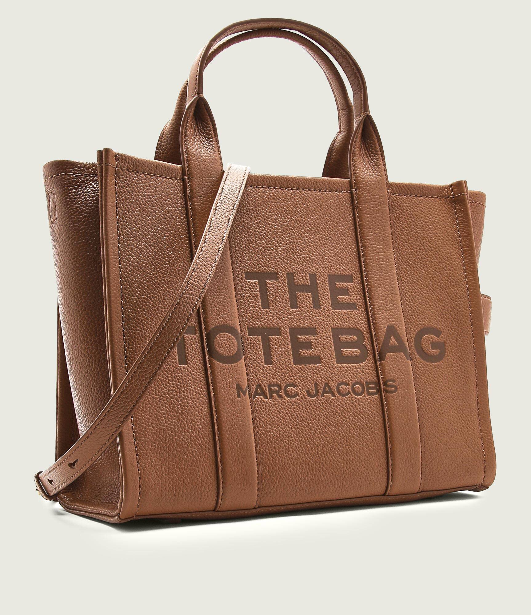 Marc Jacobs De piele geantă shopper THE LEATHER MEDIUM TOTE