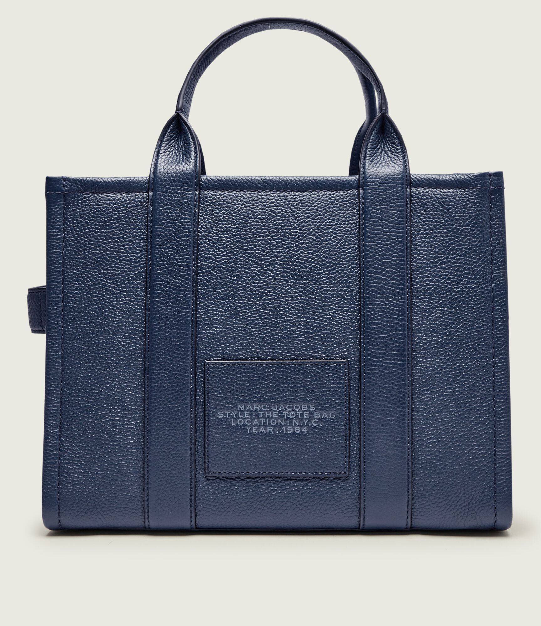 Marc Jacobs De piele geantă shopper The Leather Medium Tote Bag