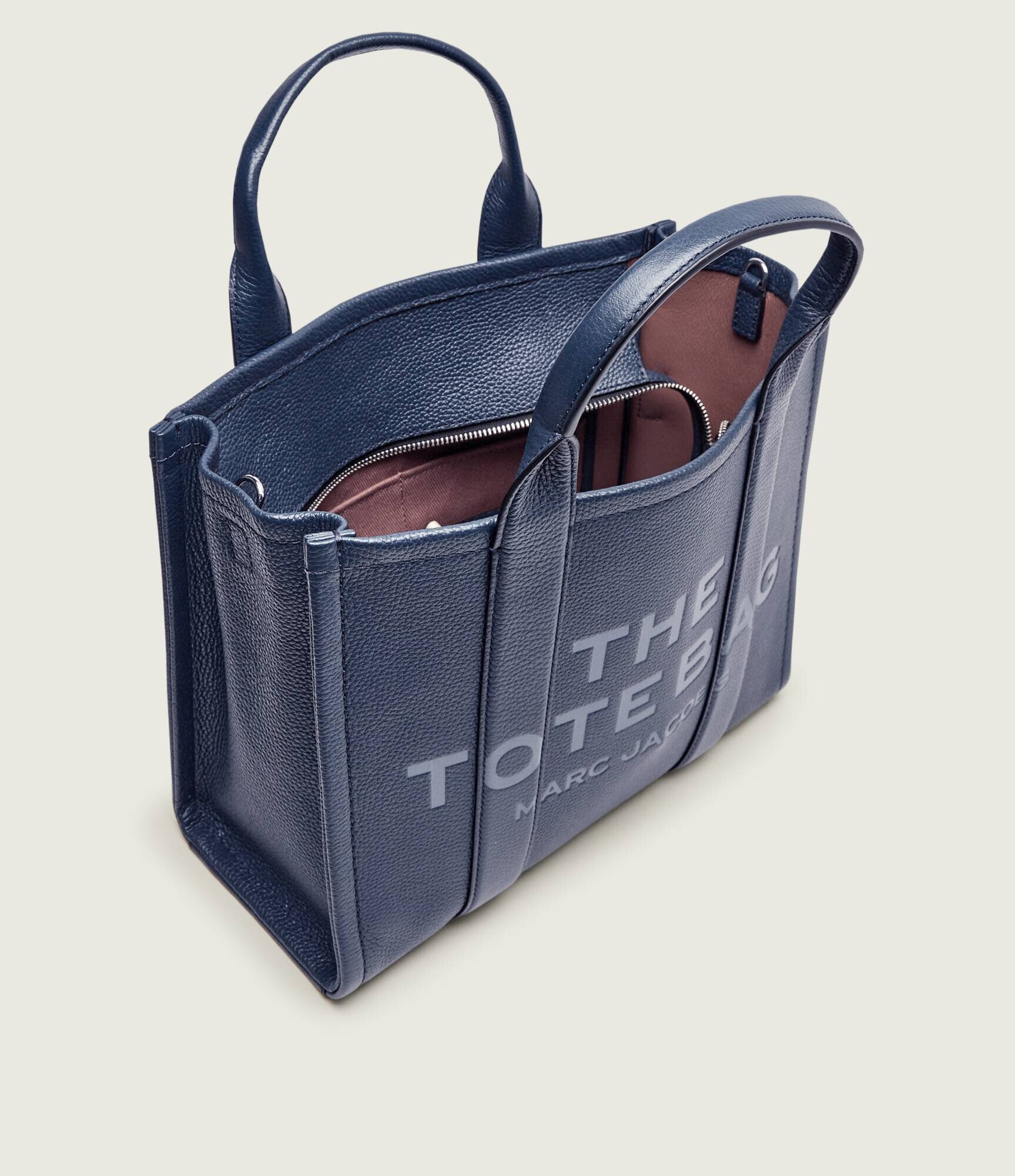 Marc Jacobs De piele geantă shopper The Leather Medium Tote Bag