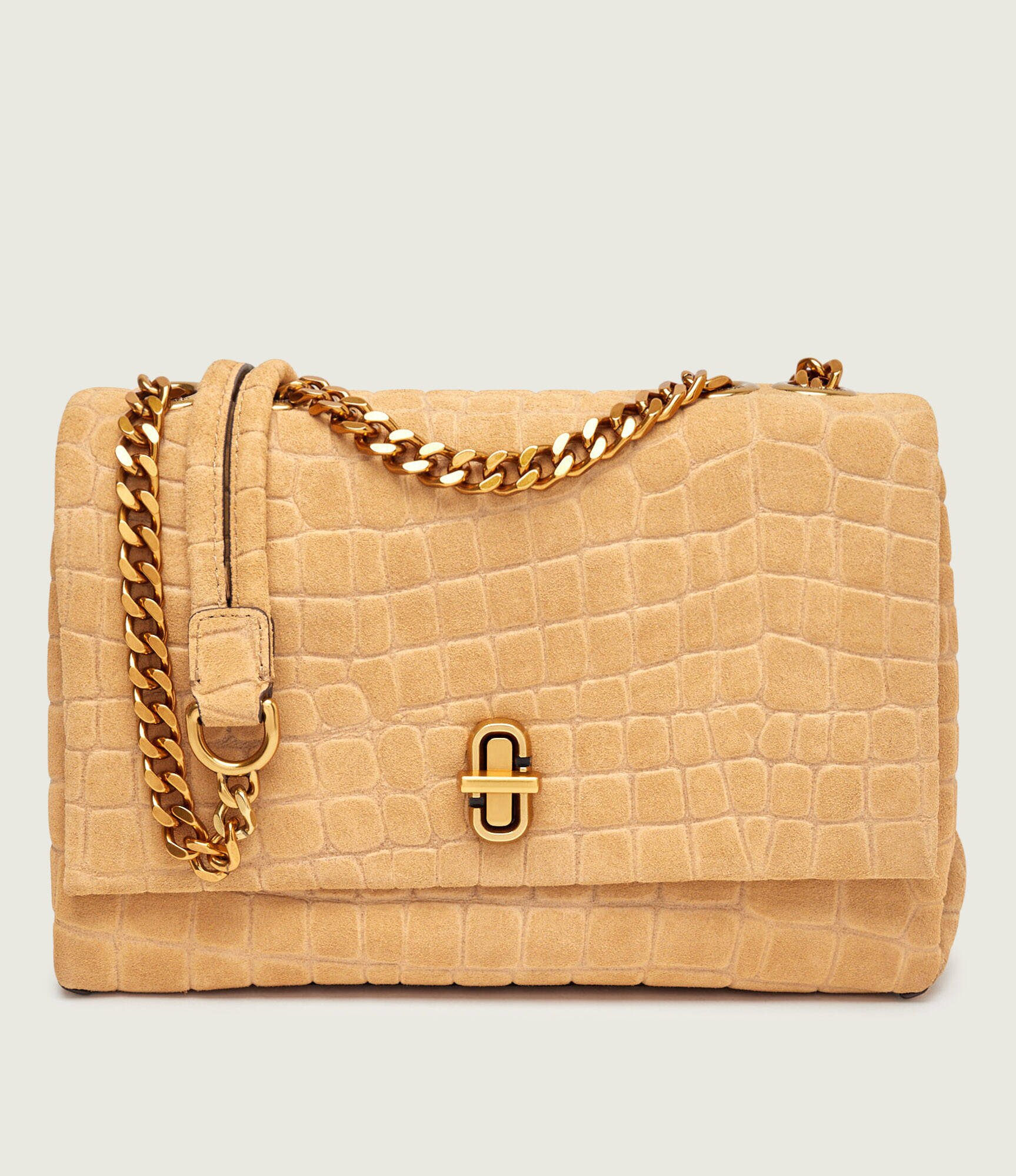 Marc Jacobs Geantă pe umăr THE CROC SLIM DUAL | piele întoarsă