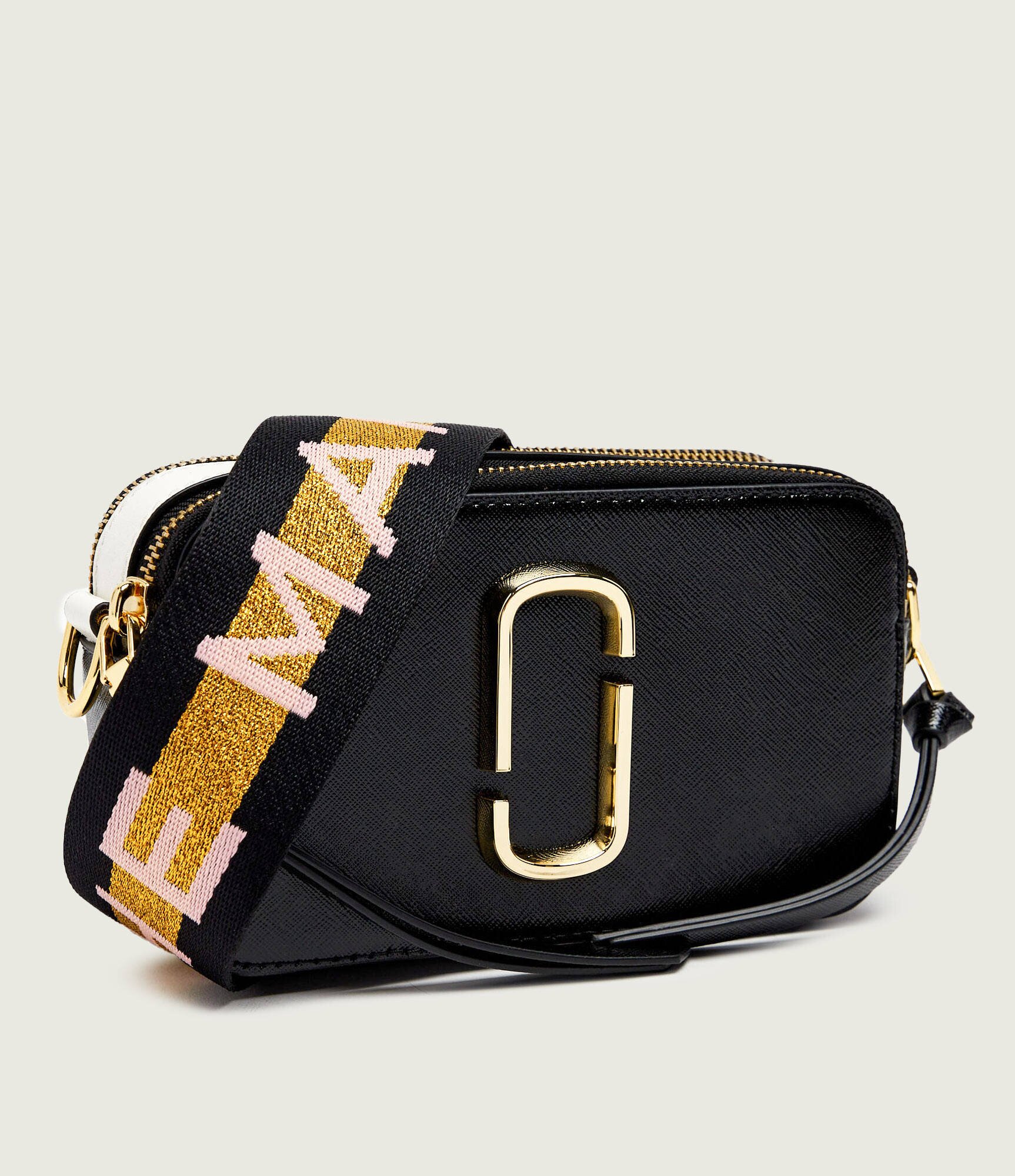 Marc Jacobs Geantă poștaș The Colorblock Chain Snapshot
