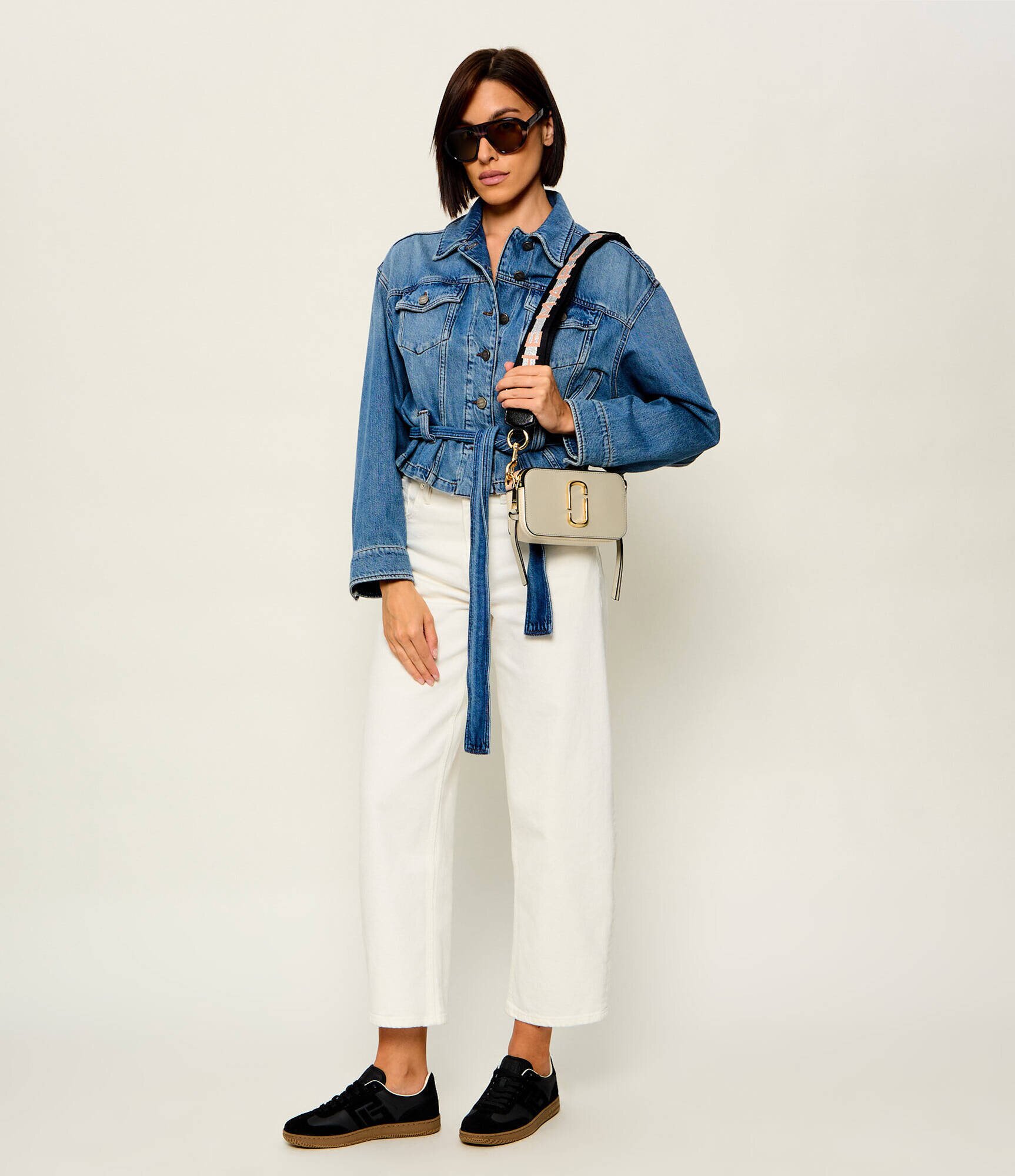 Marc Jacobs Geantă poștaș The Colorblock Chain Snapshot