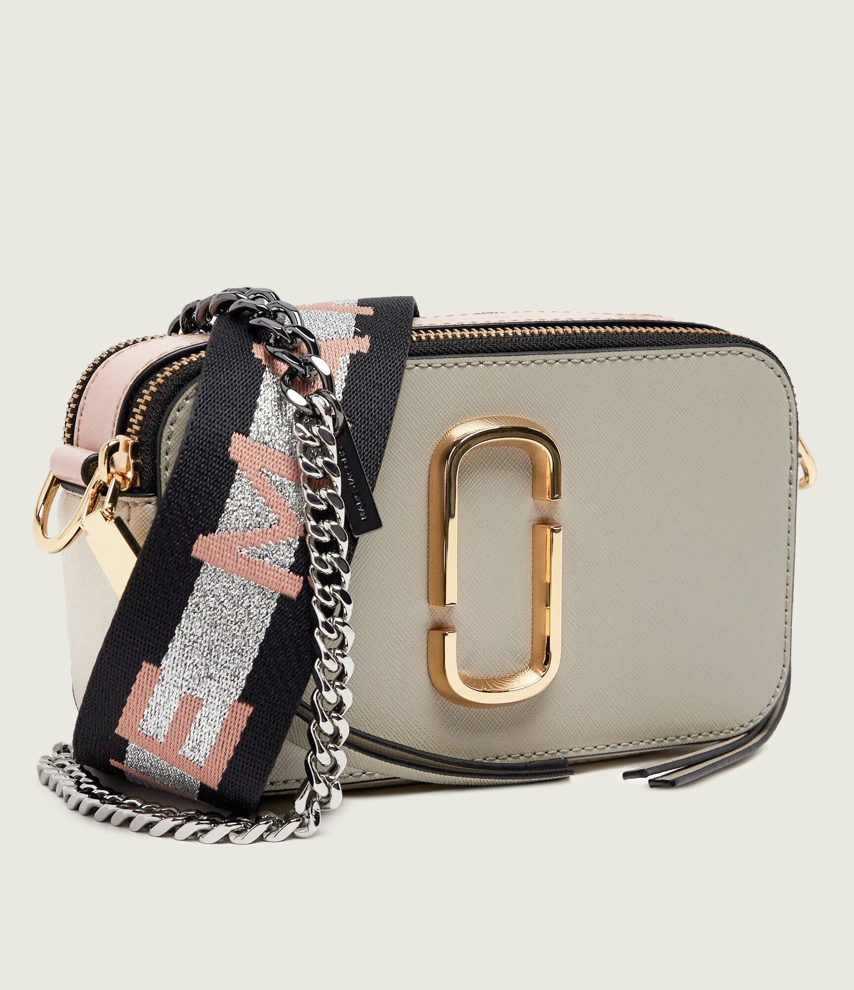 Marc Jacobs Geantă poștaș The Colorblock Chain Snapshot