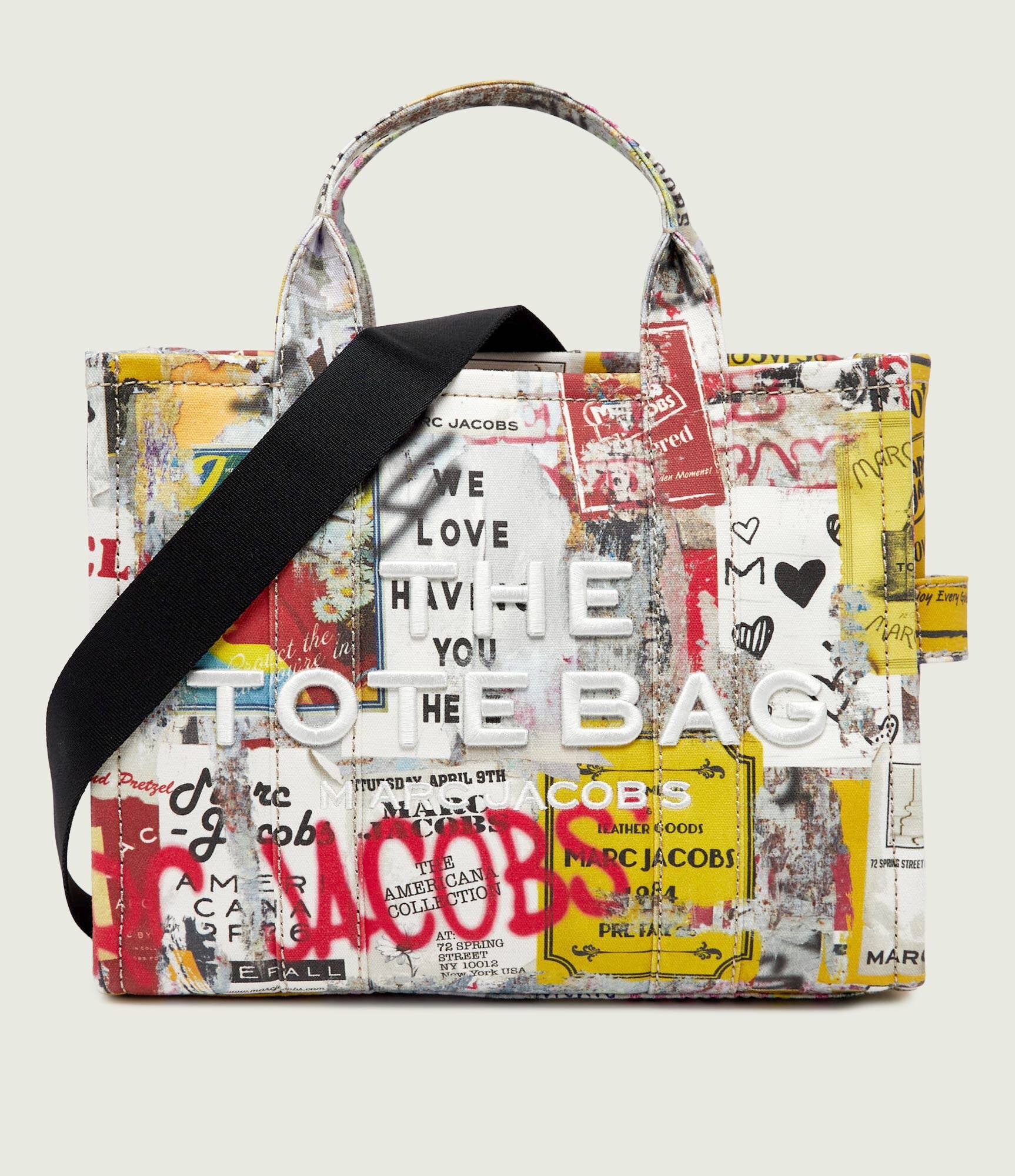 Marc Jacobs Geantă shopper The Pop Americana Canvas Medium Tote Bag