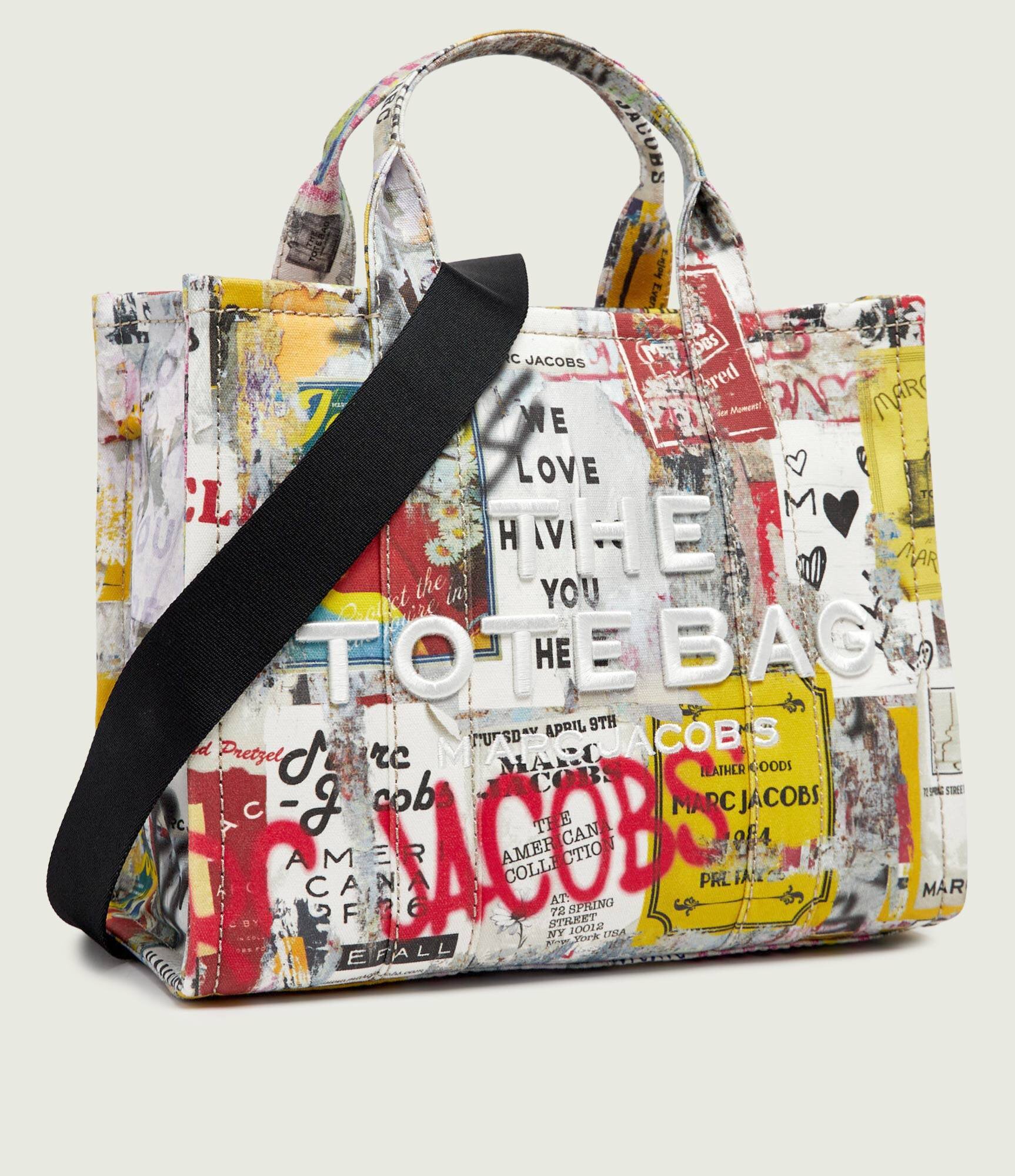 Marc Jacobs Geantă shopper The Pop Americana Canvas Medium Tote Bag