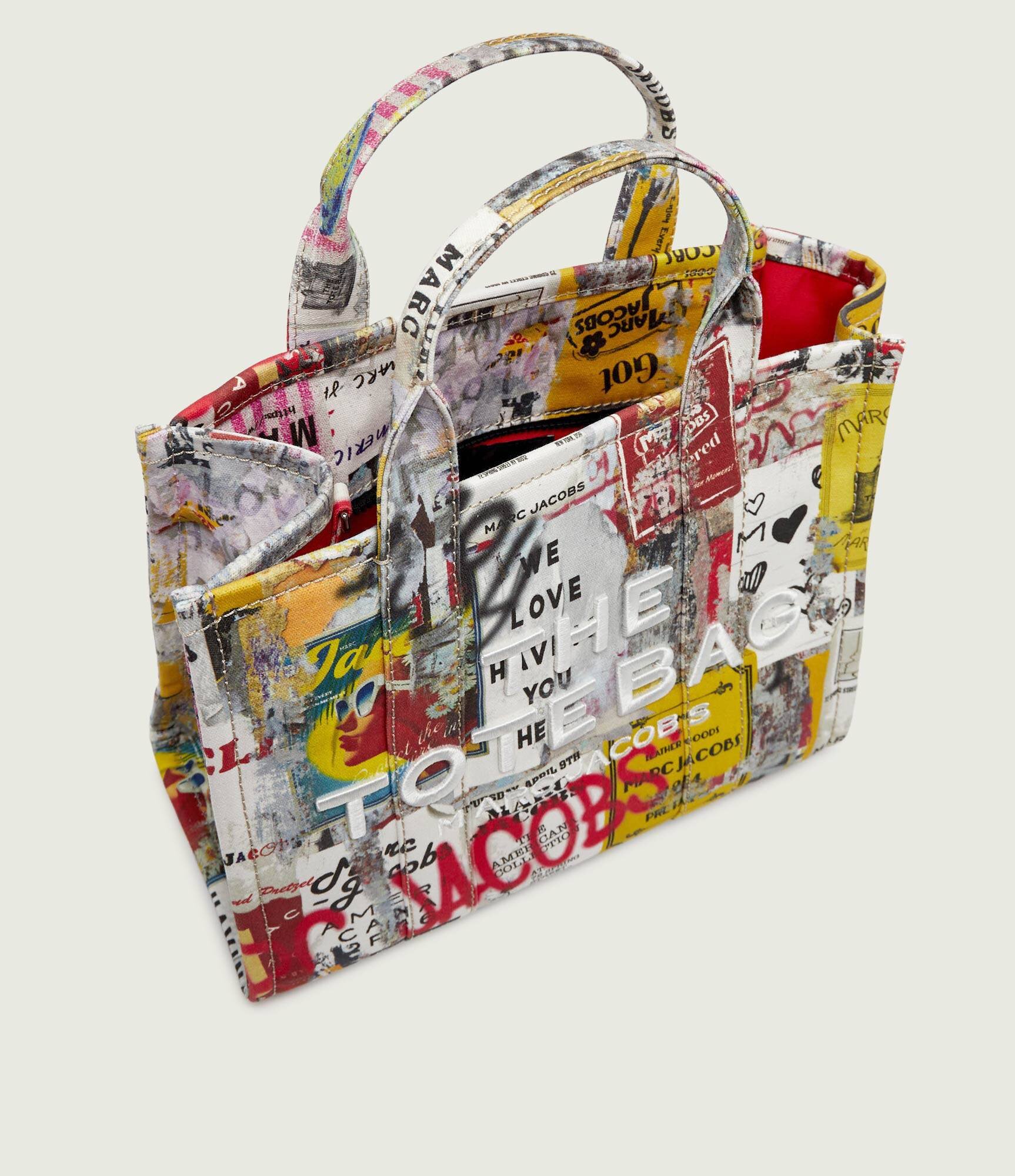 Marc Jacobs Geantă shopper The Pop Americana Canvas Medium Tote Bag