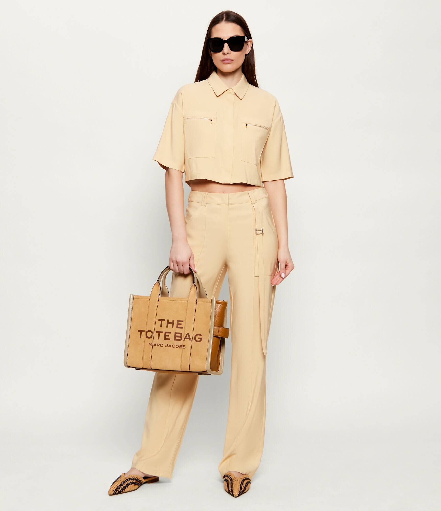 Marc Jacobs Geantă shopper The Suede Medium Tote Bag | piele întoarsă
