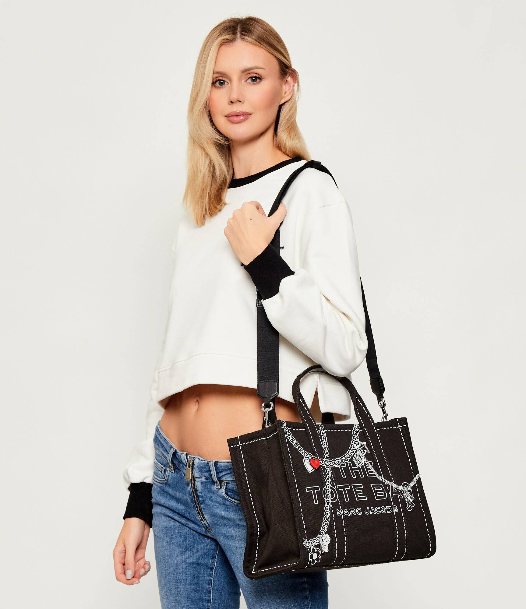 Marc Jacobs Geantă shopper Trompe L'Oeil Charm Tote Bag