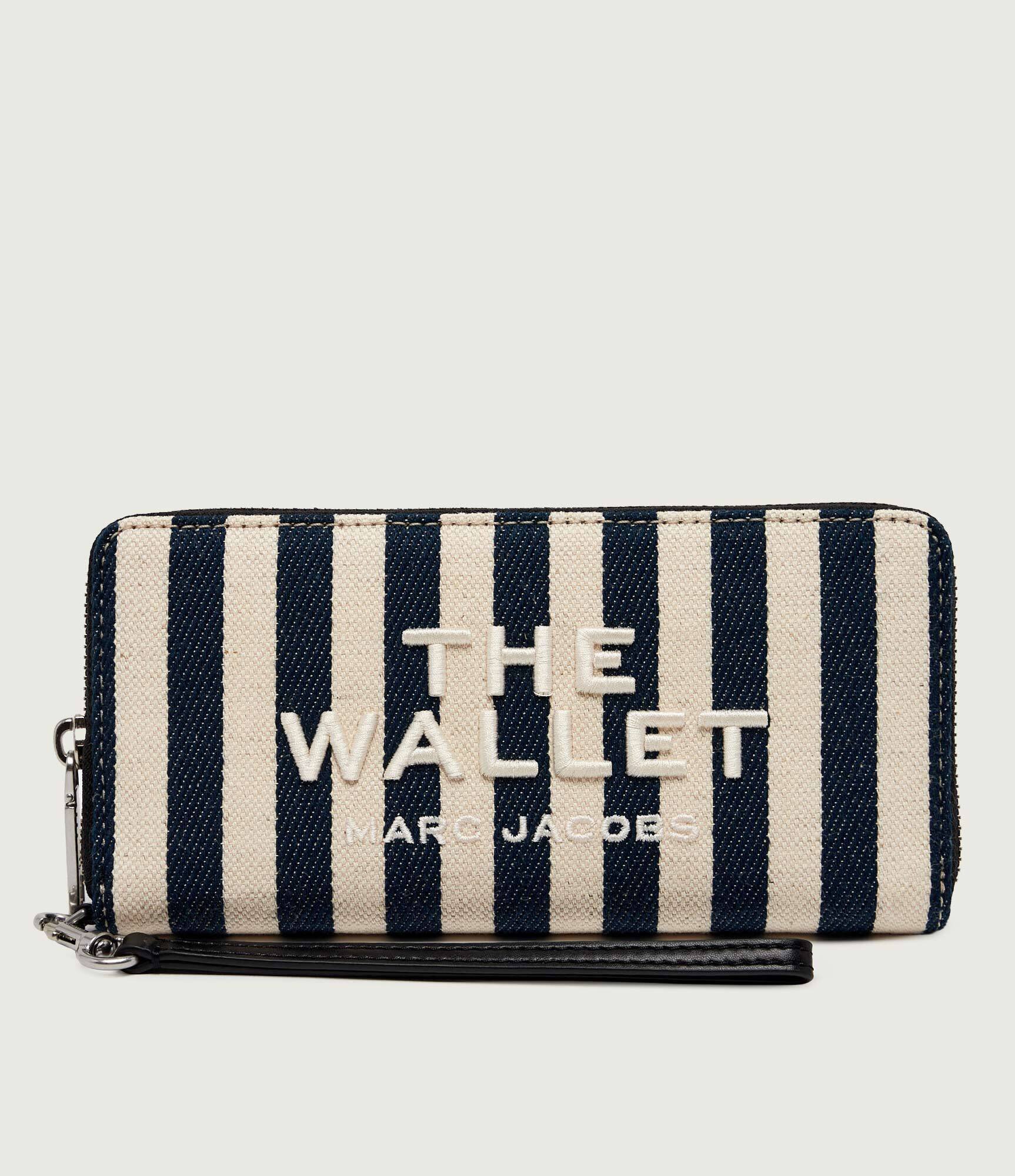 Marc Jacobs Portofel The Stripe Canvas Continental
