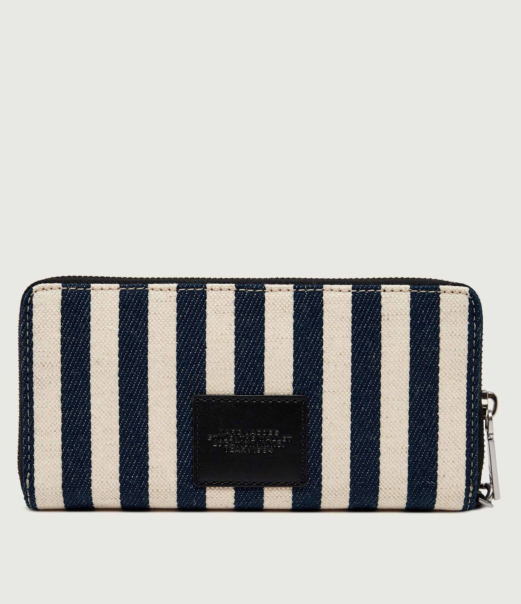 Marc Jacobs Portofel The Stripe Canvas Continental