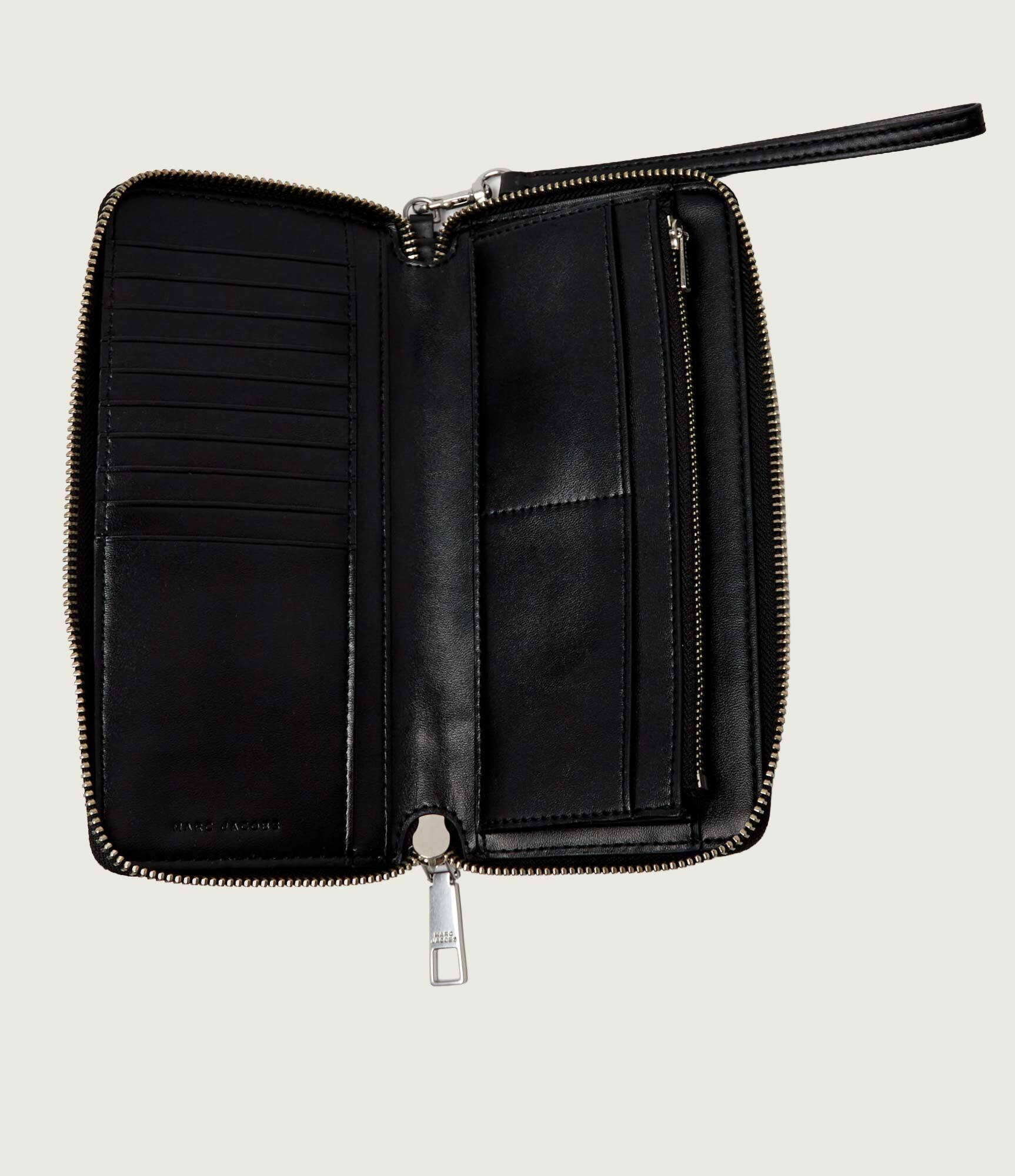 Marc Jacobs Portofel The Stripe Canvas Continental