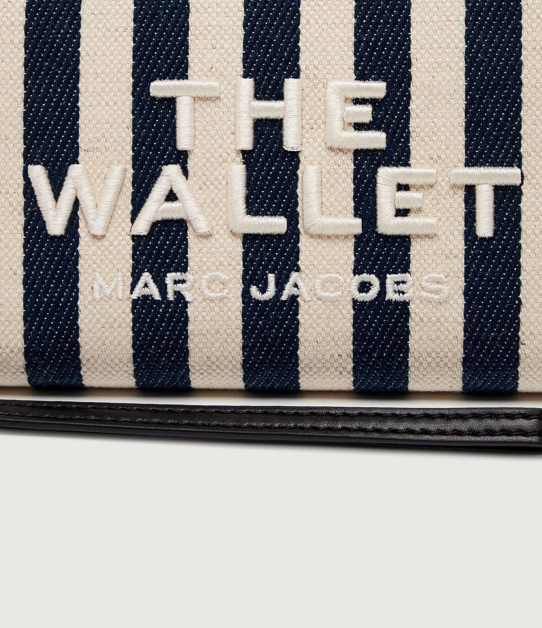 Marc Jacobs Portofel The Stripe Canvas Continental