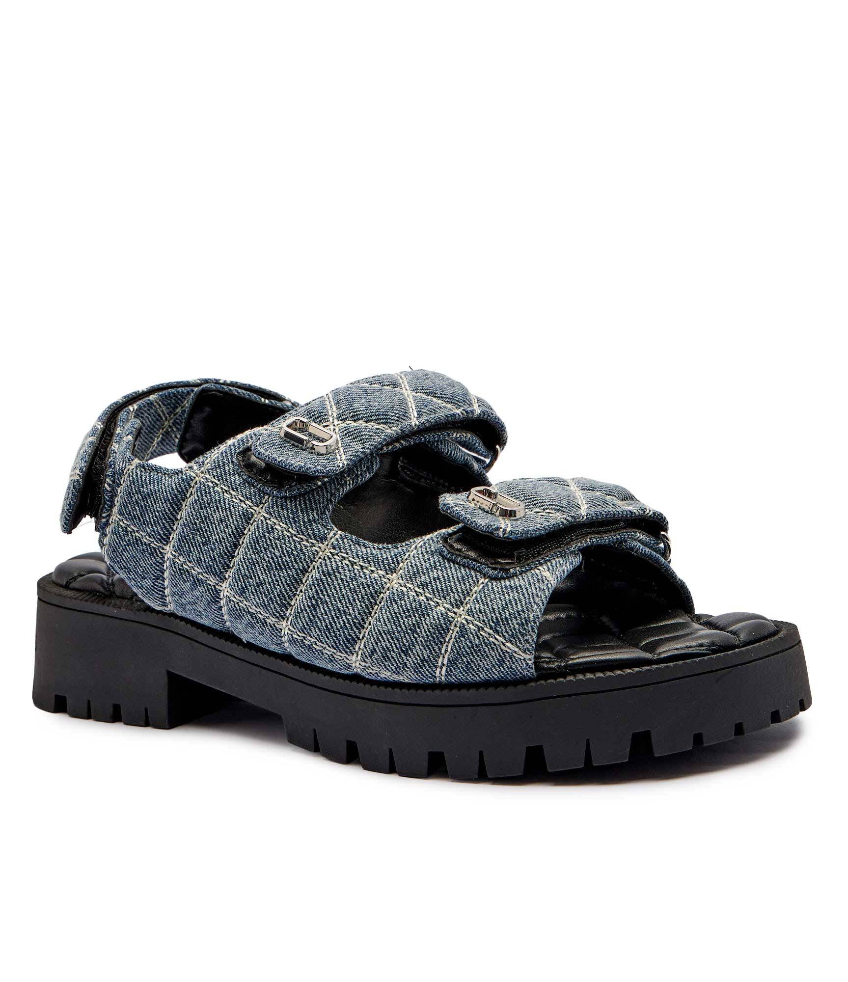 Marc Jacobs Sandale Sunny cu adaos de piele