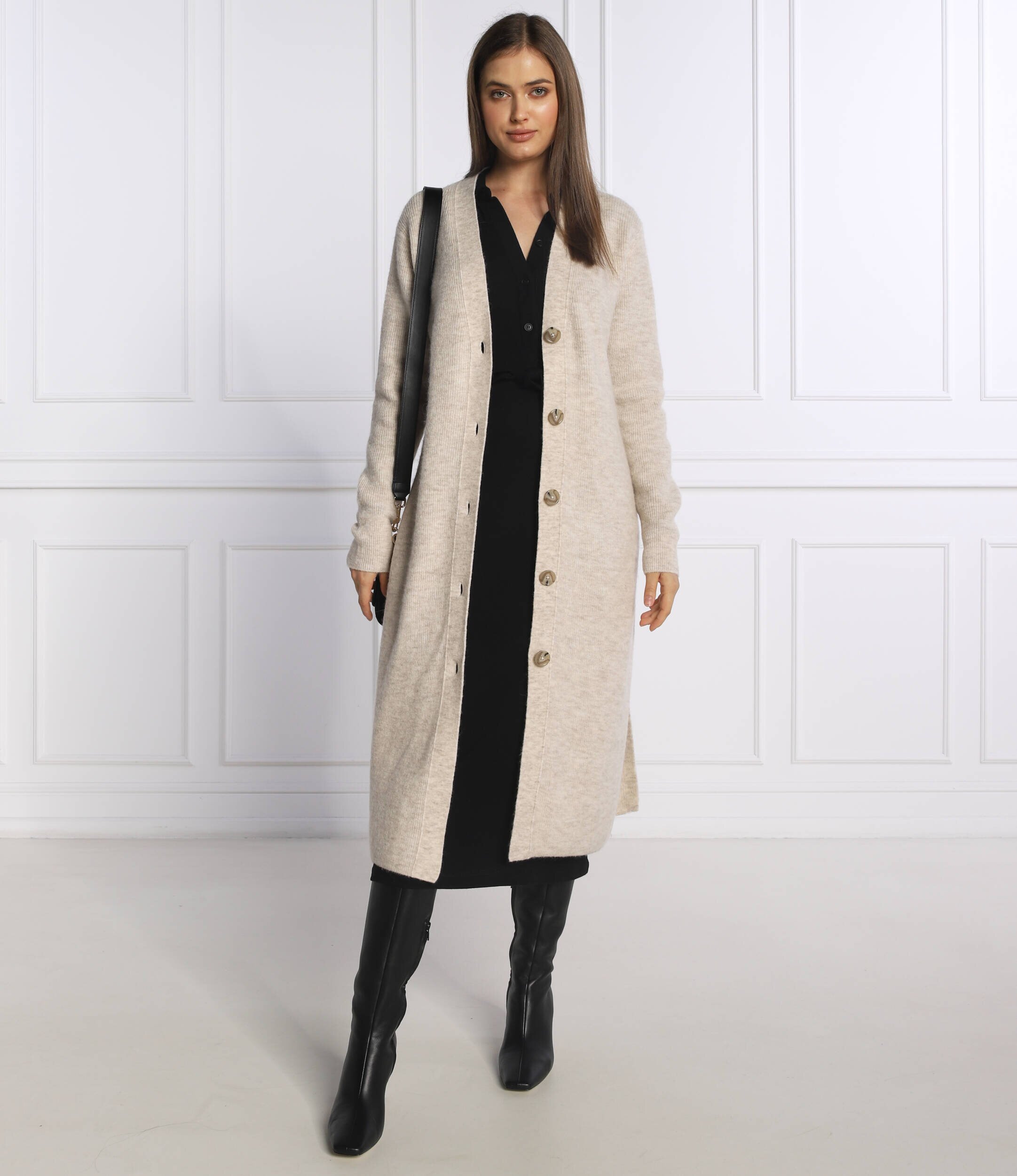 Marc O'Polo de lână cardigan | relaxed fit