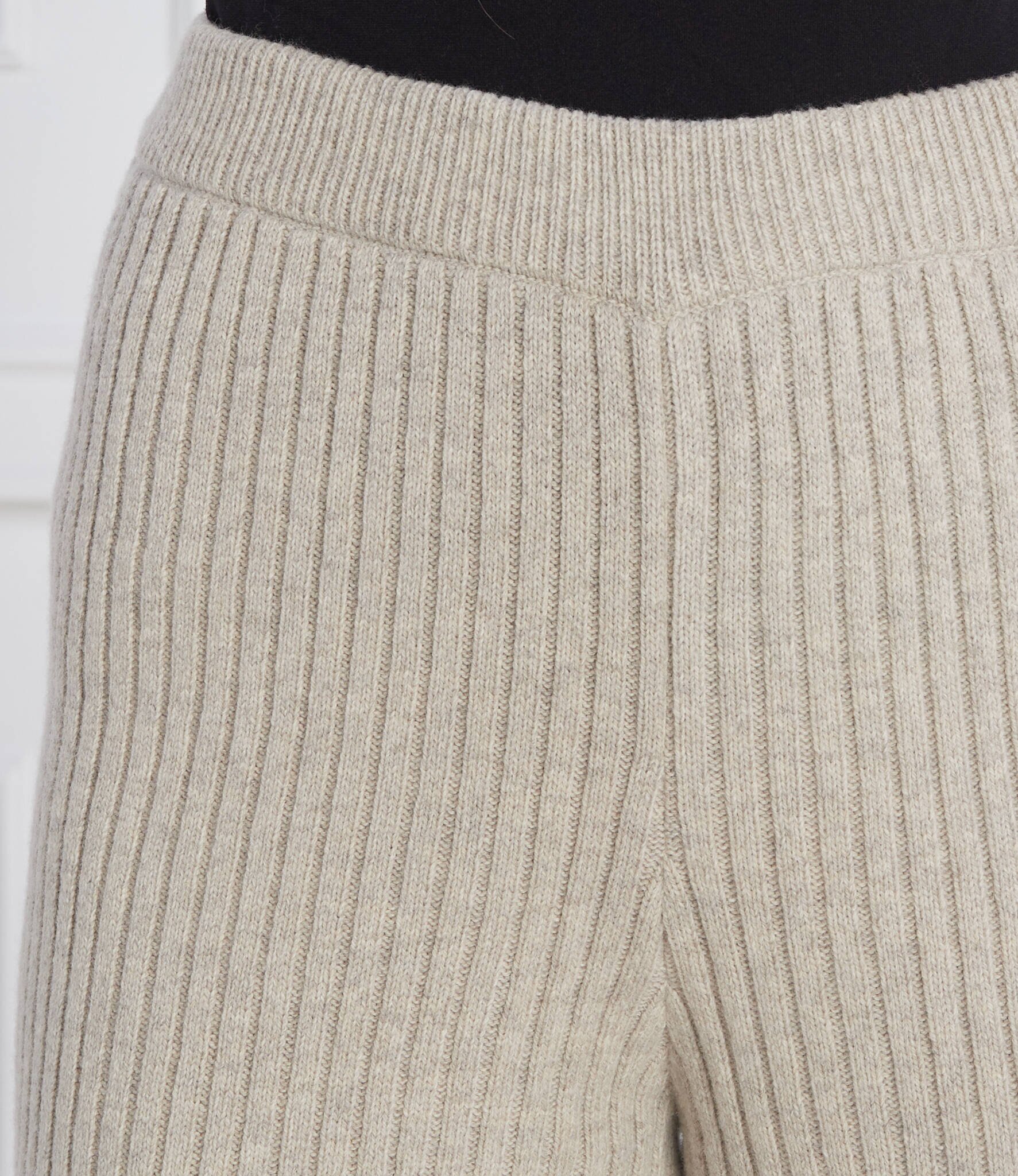 Marc O'Polo De lână pantaloni de tricot | Relaxed fit