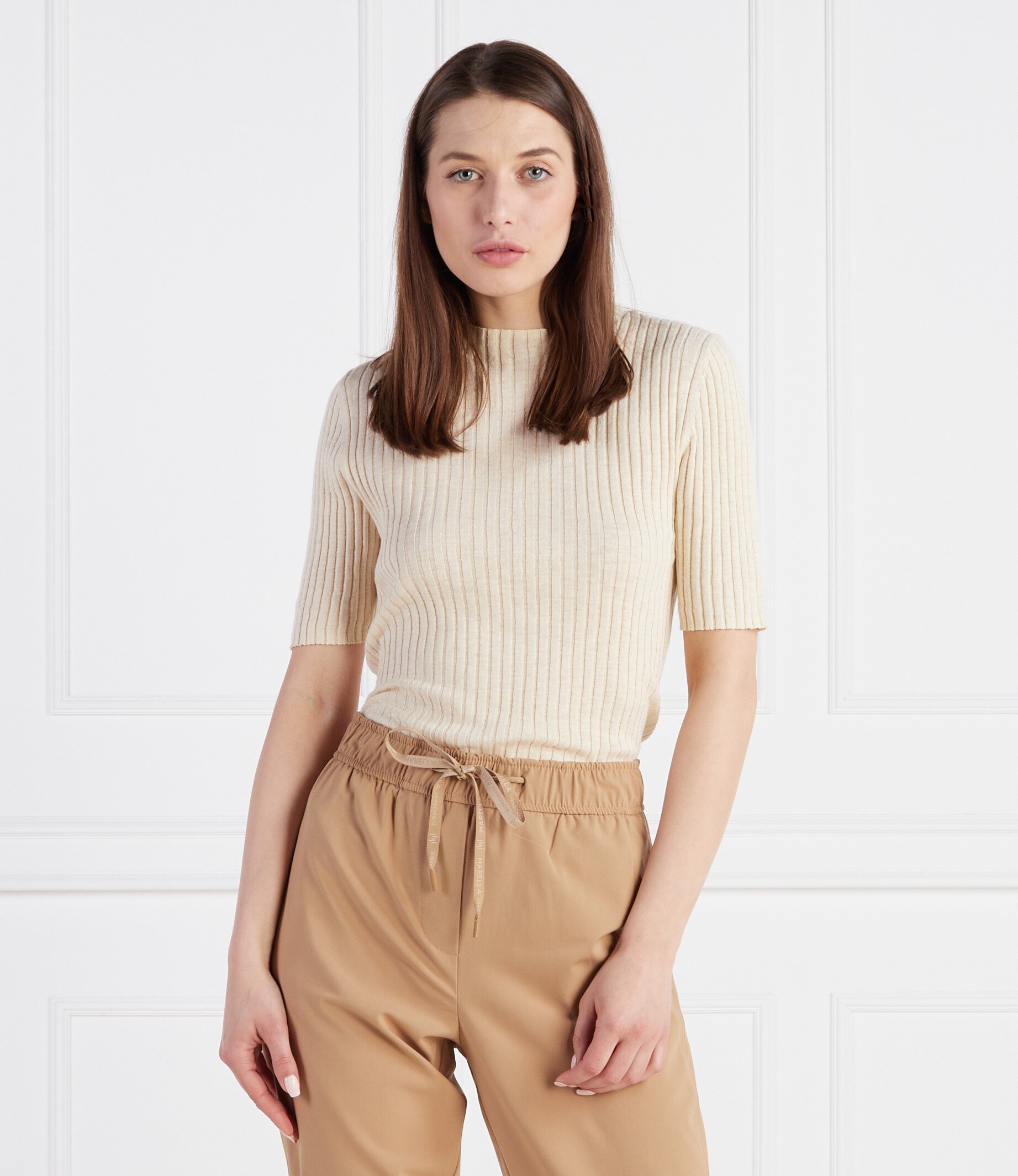 Marc O'Polo Pulover Pullover cropped | Regular Fit | cu adaos de in