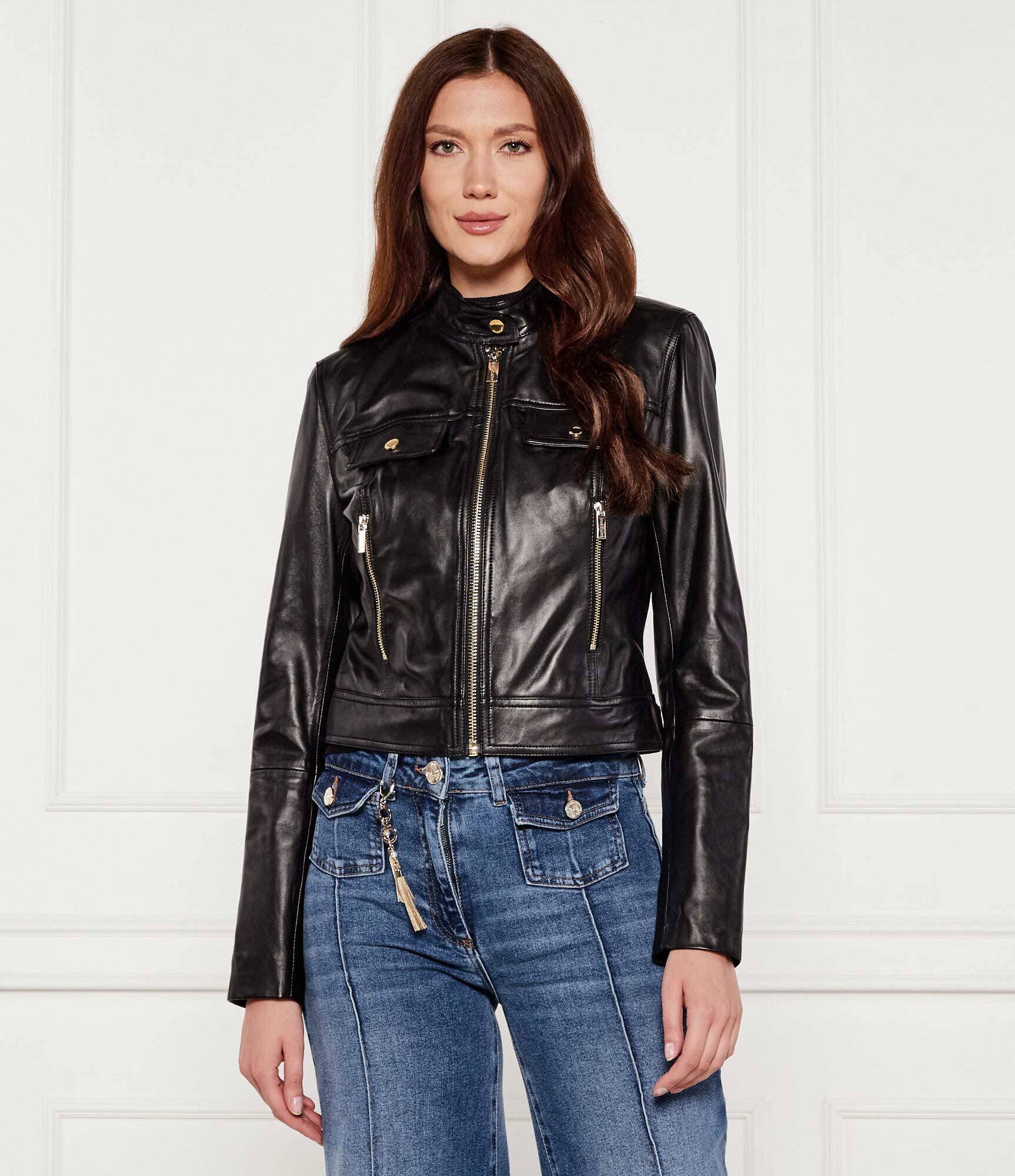 Marciano Guess De piele geacă LANA | Regular Fit