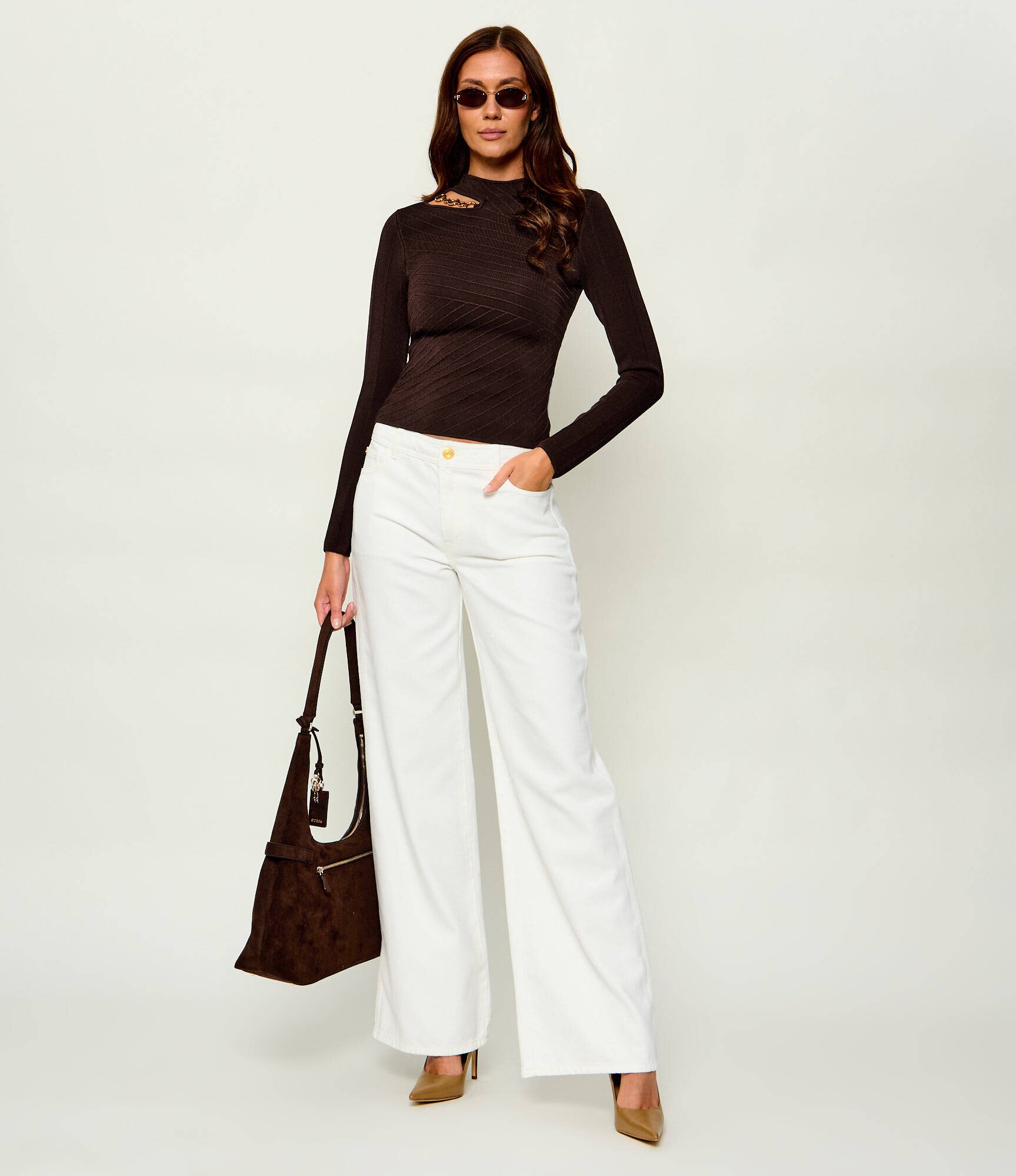 Marciano Guess Guler înalt KAEDA | Slim Fit