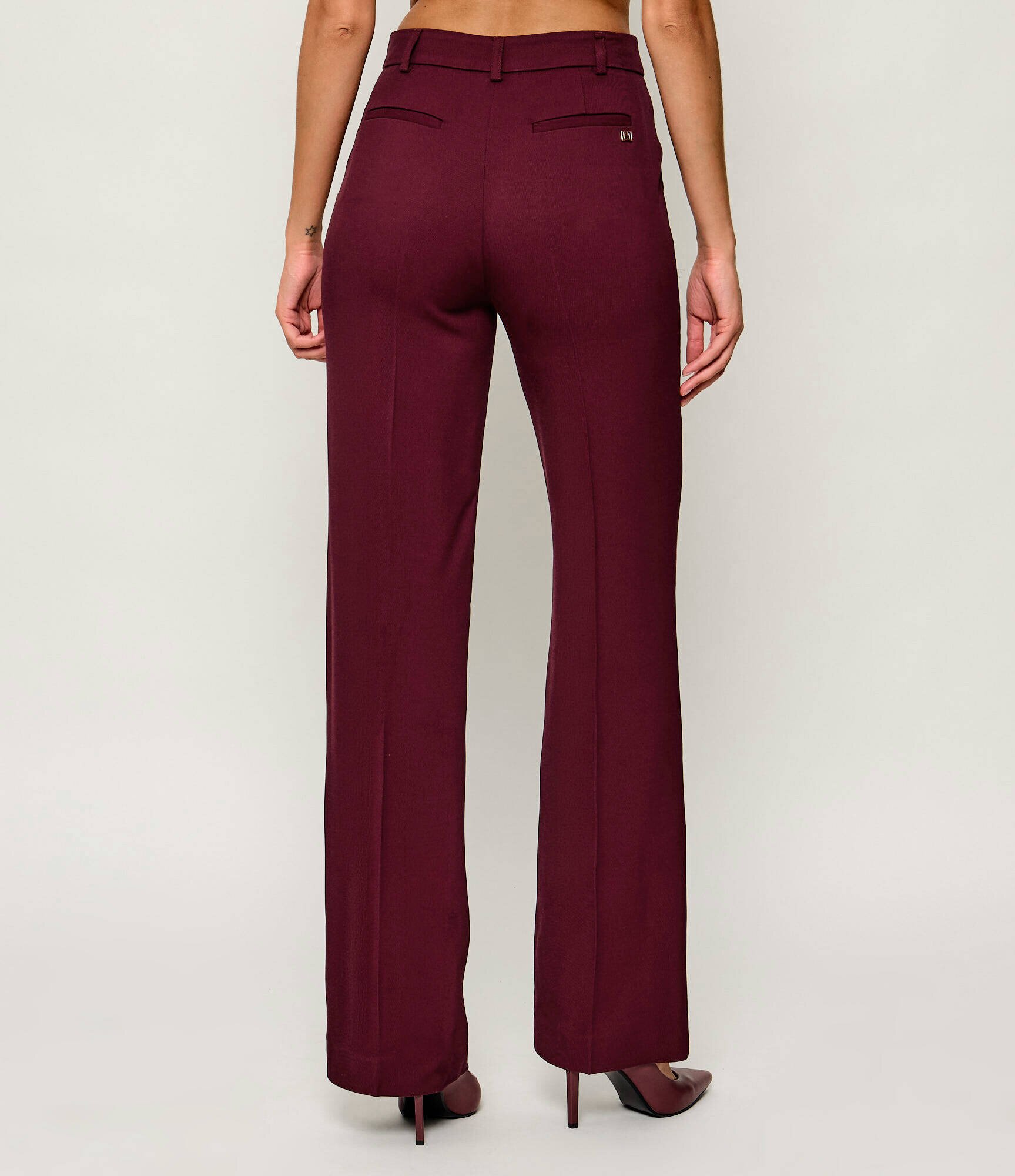Marciano Guess Pantaloni ABBY | Straight fit cu adaos de lână