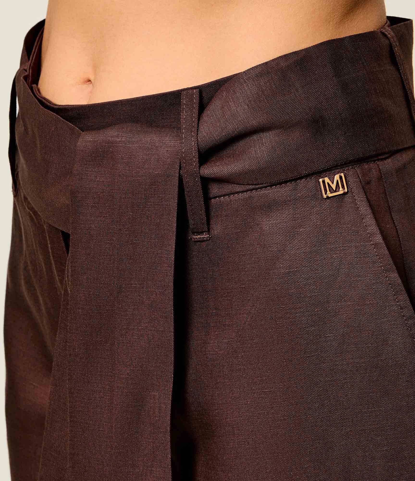 Marciano Guess Pantaloni scurți + curea Jane | Regular Fit | cu adaos de in
