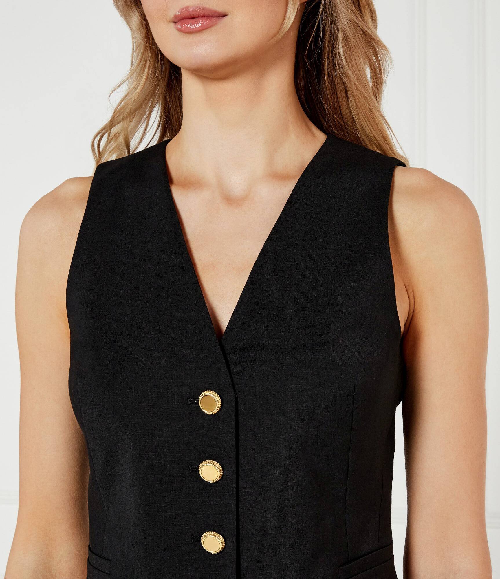 Marciano Guess Vestă IRINA | Regular Fit cu adaos de lână