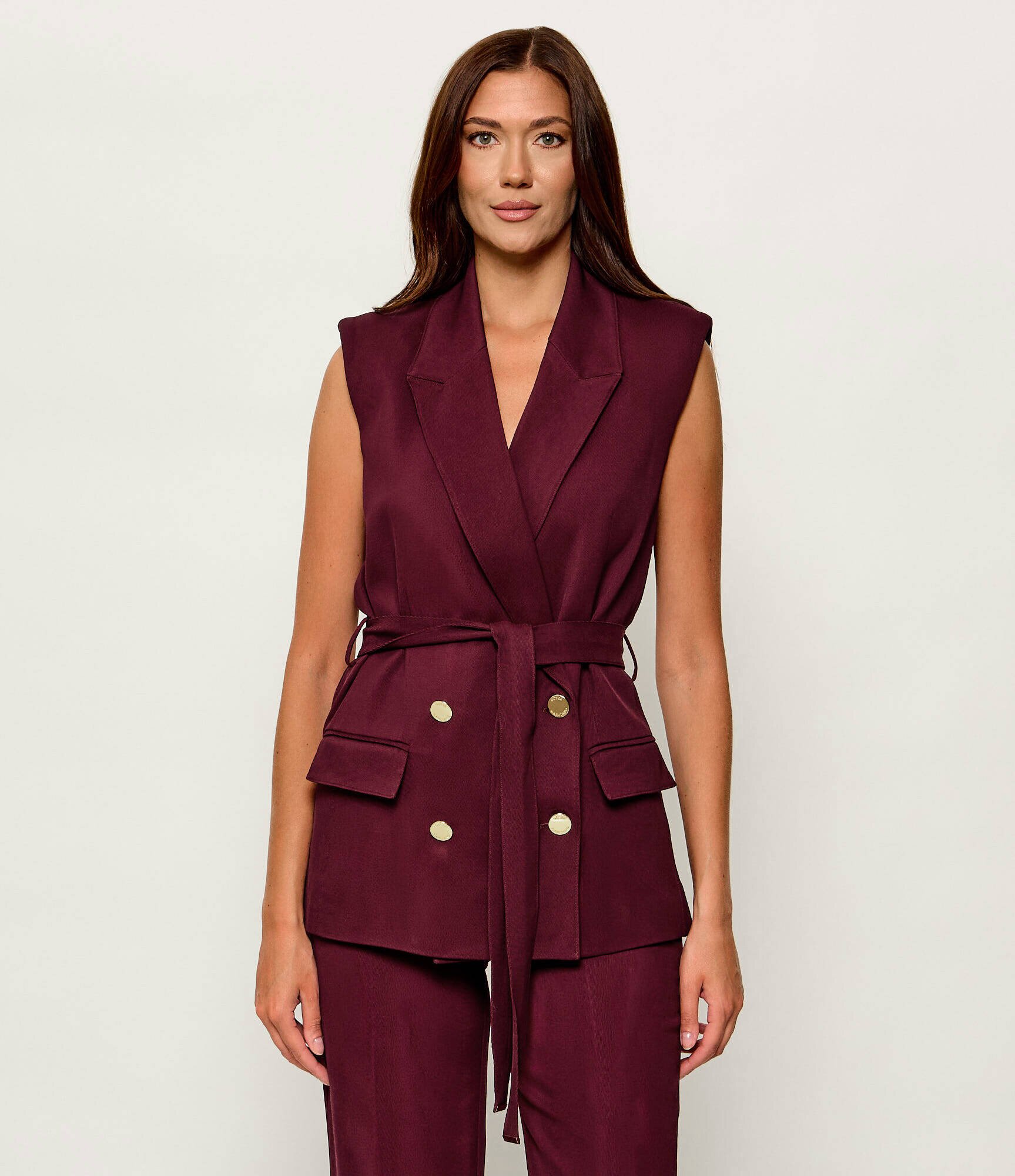 Marciano Guess Vestă RASHIDA | Slim Fit cu adaos de lână
