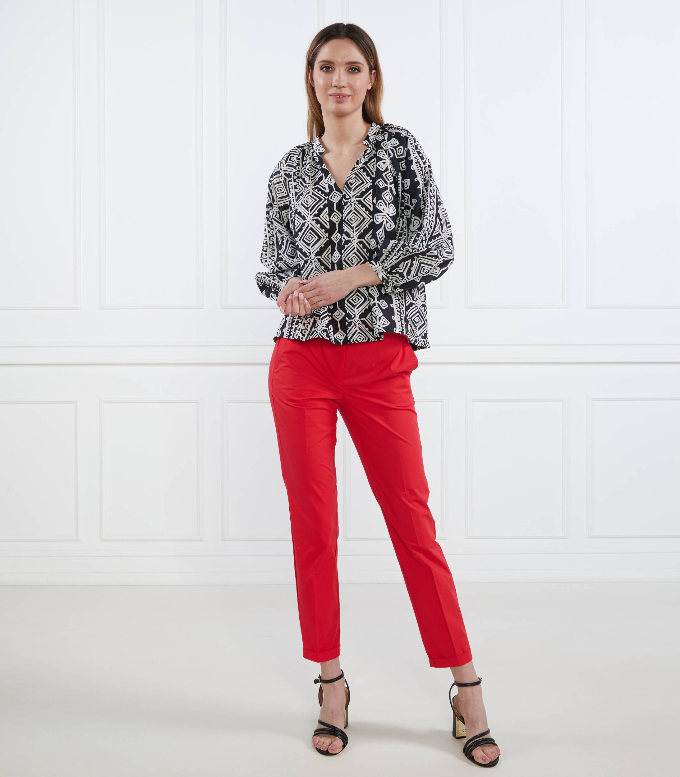 Marella Bluză ISTRICE | Regular Fit cu adaos de mătase