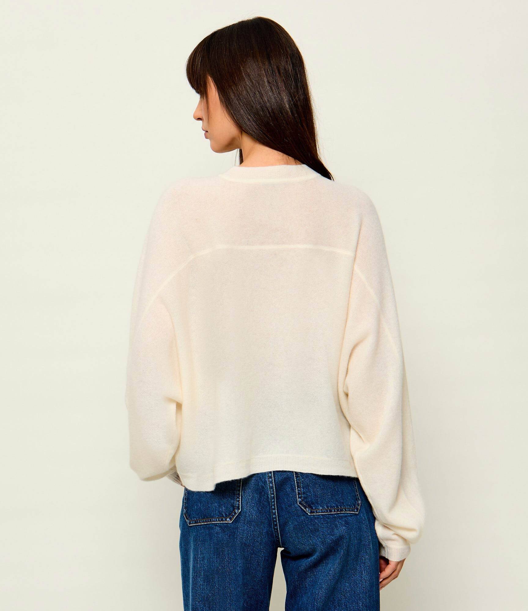 Marella De cașmir pulover Mllcera | Cropped Fit