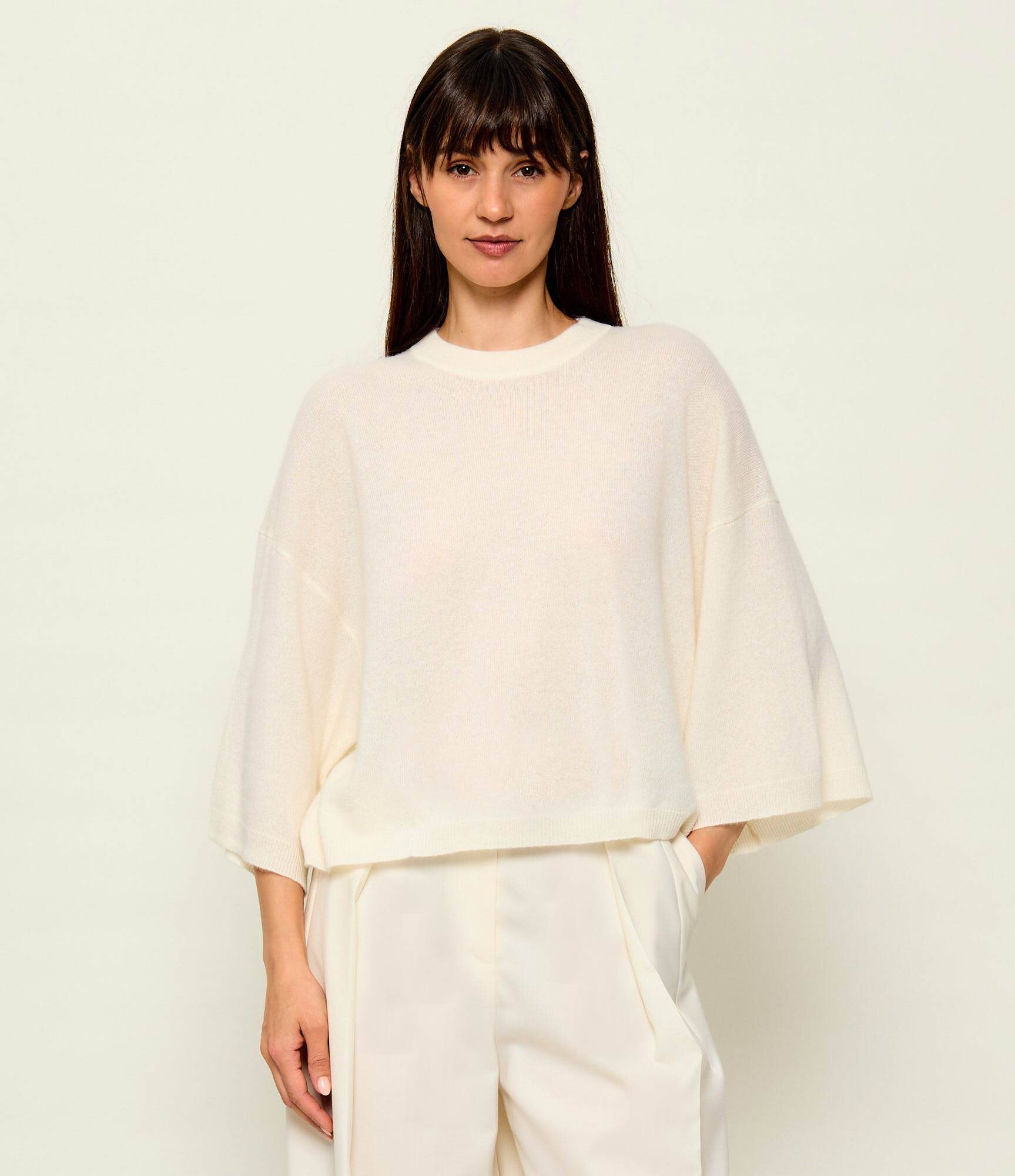 Marella De cașmir pulover Mllordine | Cropped Fit
