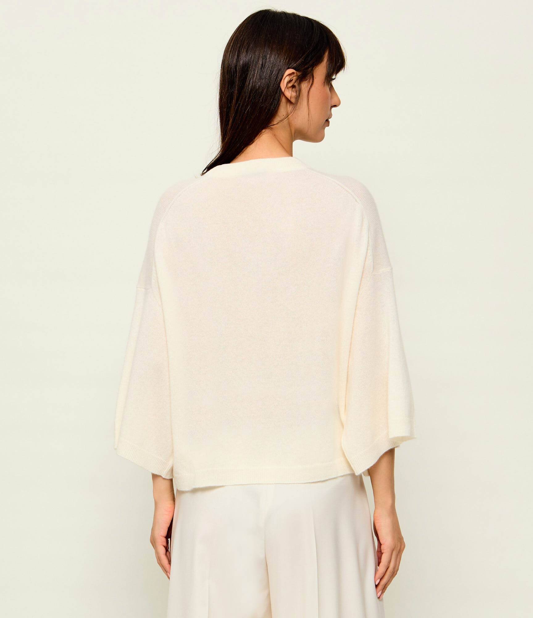 Marella De cașmir pulover Mllordine | Cropped Fit