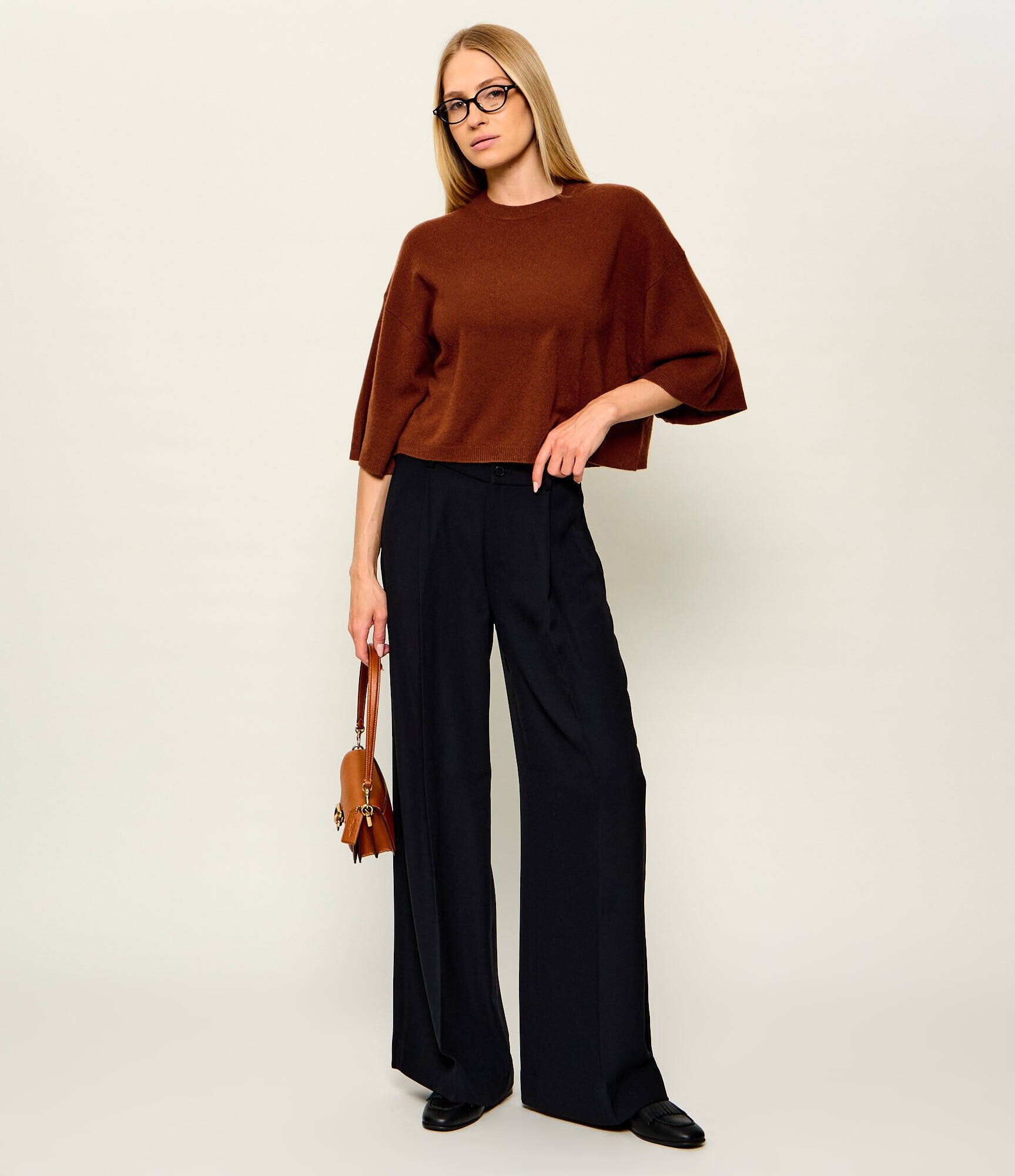 Marella De cașmir pulover Mllordine | Cropped Fit