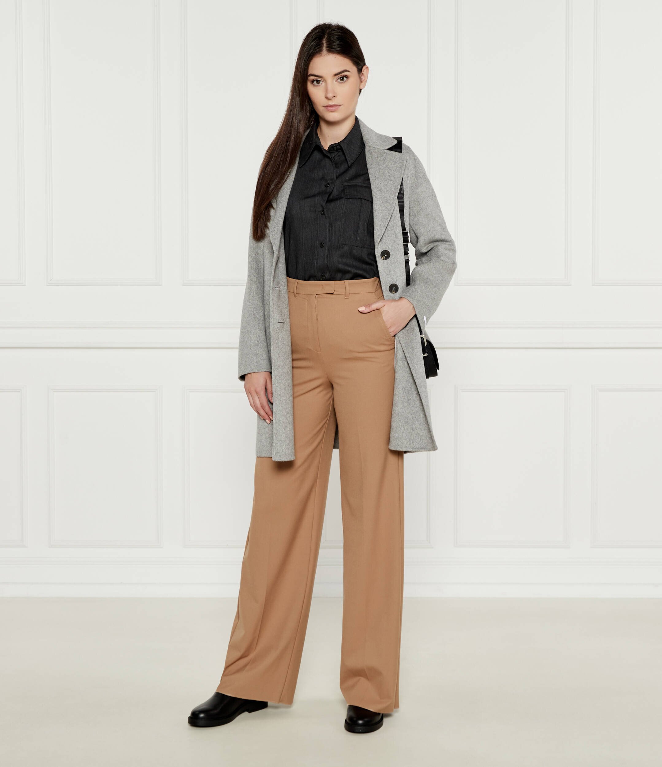 Marella De lână cămașă | Regular Fit