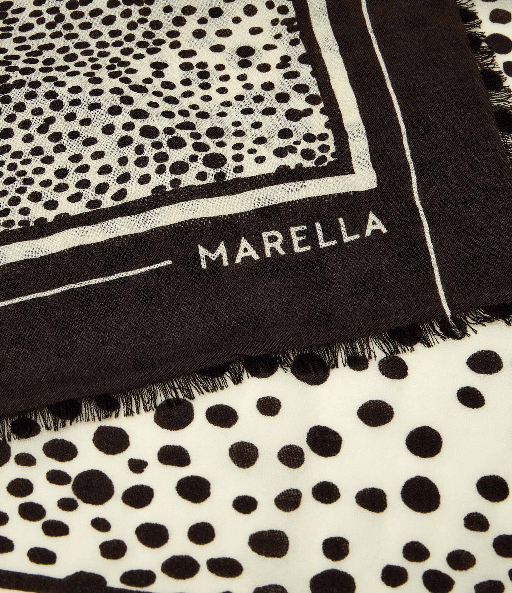 Marella De lână eșarfă MLAERBA