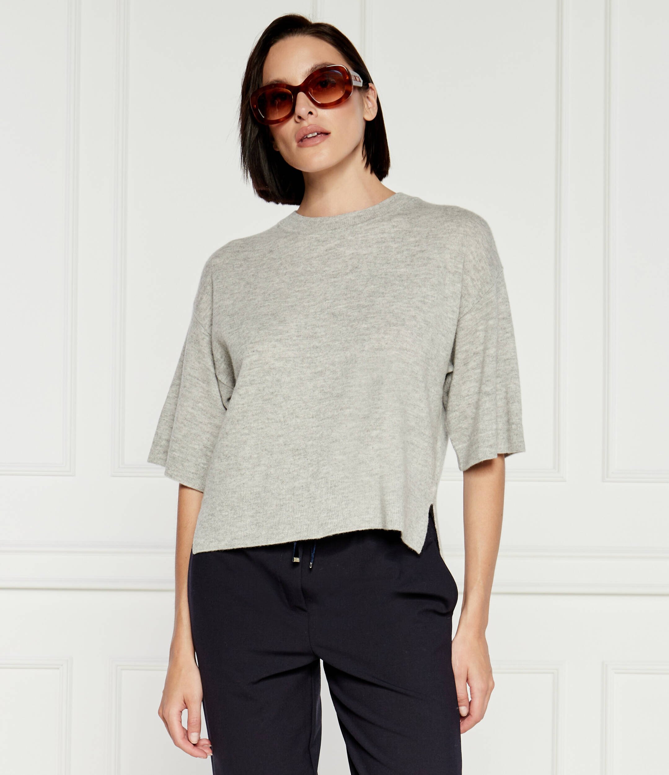 Marella De lână pulover Drava | Cropped Fit