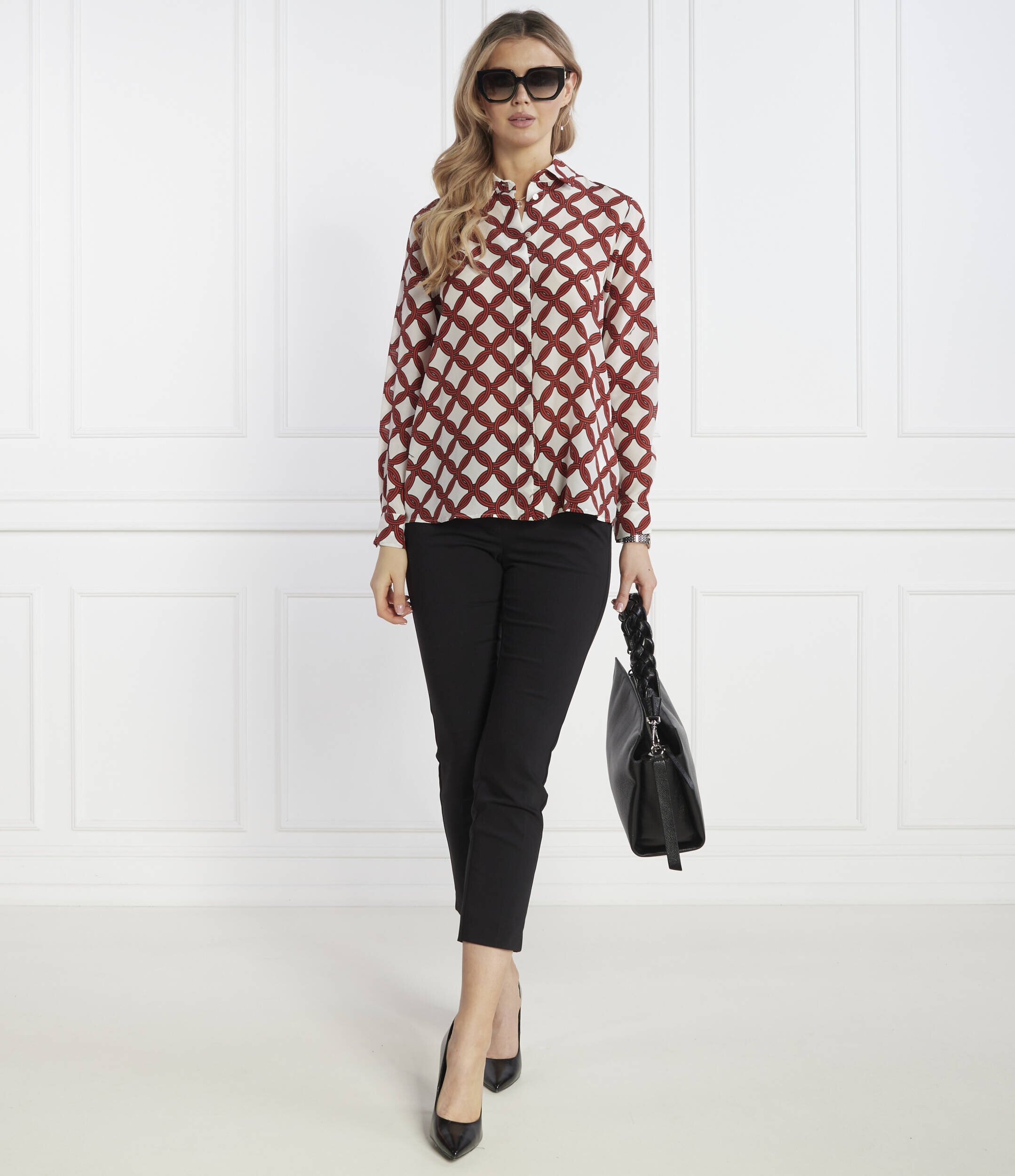 Marella De mătase cămașă GOCCIA | Loose fit