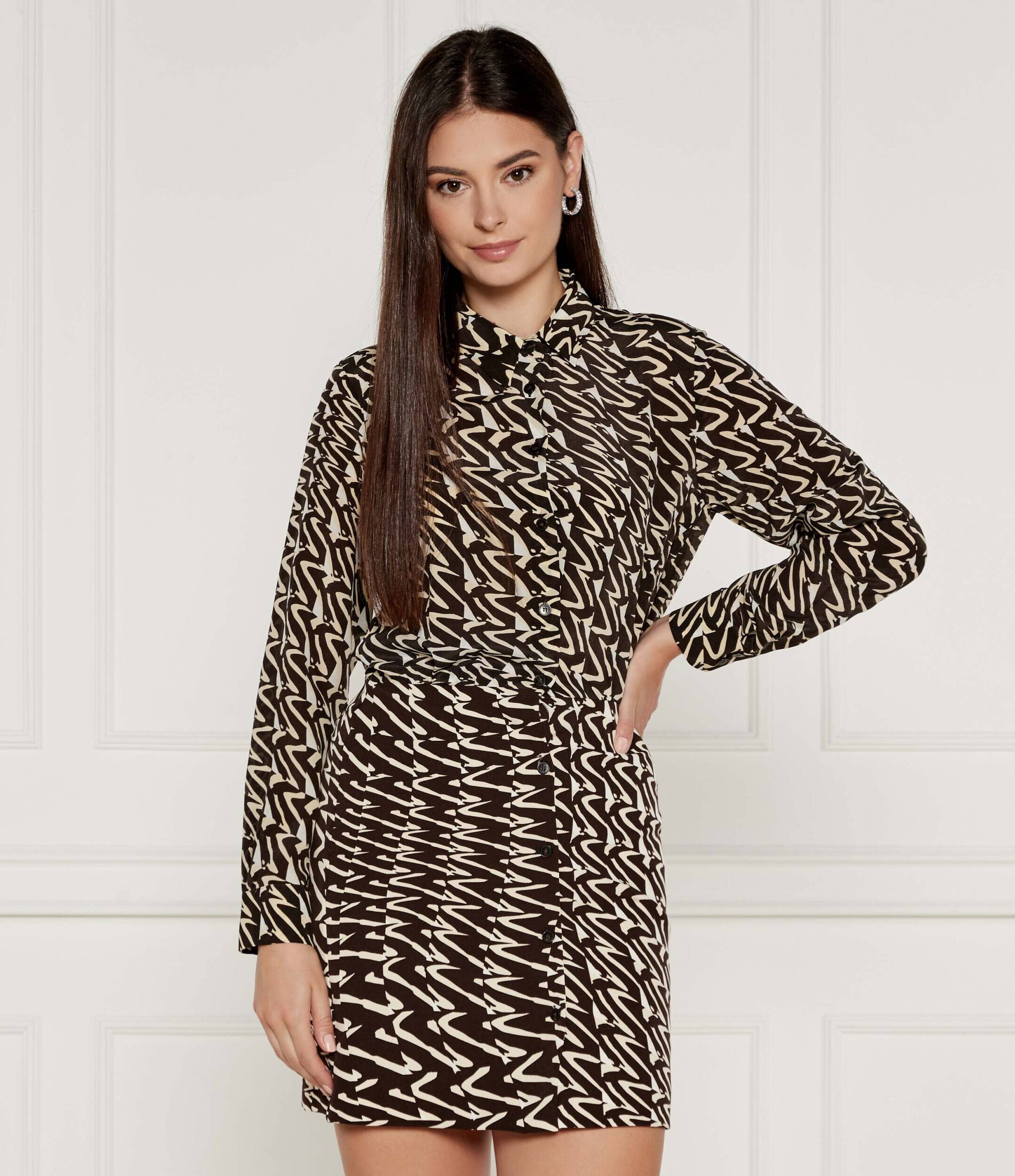 Marella De mătase rochie POLLINE